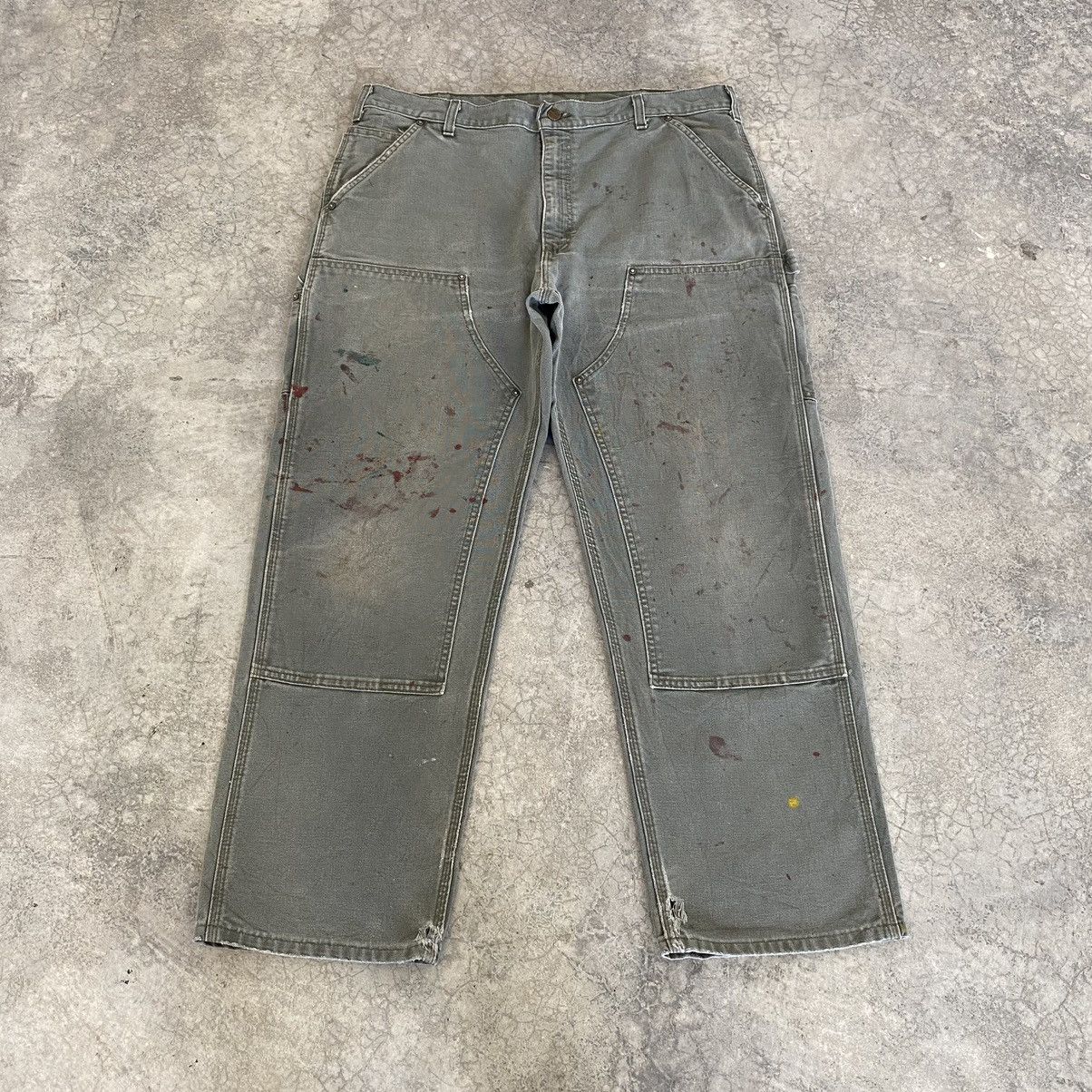 じ*も様 USA製 carhartt double knee painter p Carhartt Double Knee Painter Pants USA製 | VOSTOK
