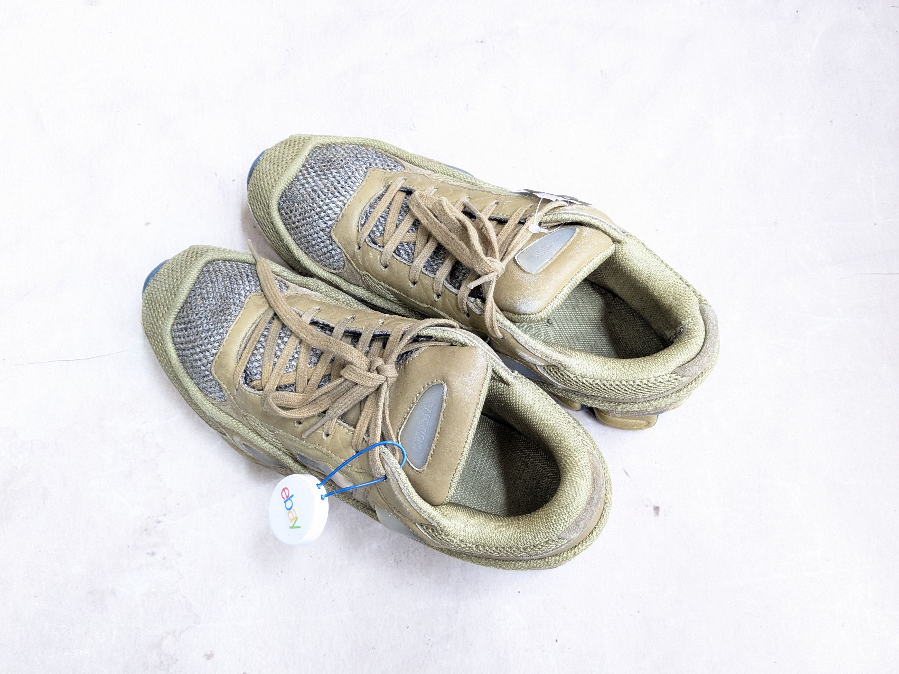 Adidas × Raf Simons Adidas Raf Simons Ozweego 2 Gold 11 Sneakers Size US 11 / EU 44 - 14 Thumbnail