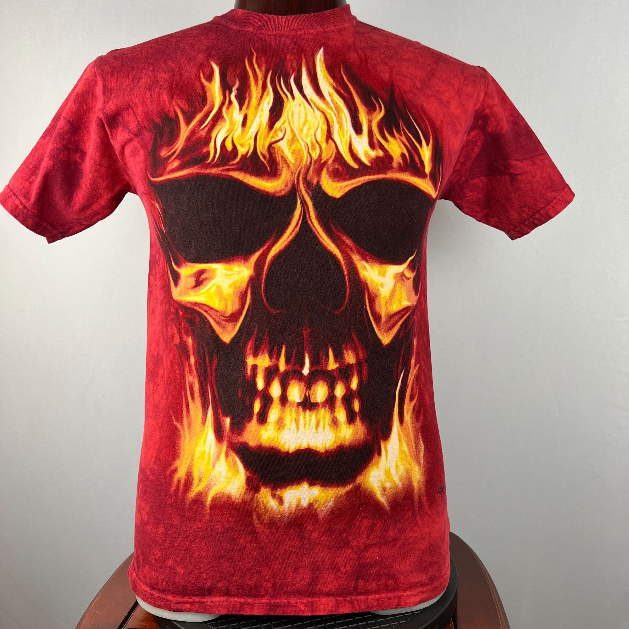 The Mountain Ghost Rider Fire Skull Death Valley Park California Mountain Size US M / EU 48-50 / 2 - 1 Thumbnail