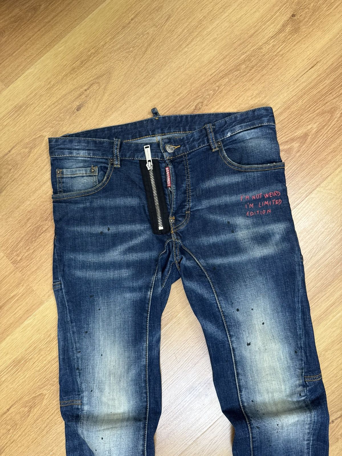 Dsquared2 Dsquared2 Jeans Men Slim Blue 48 Denim Luxury Size US 31 - 21 Thumbnail