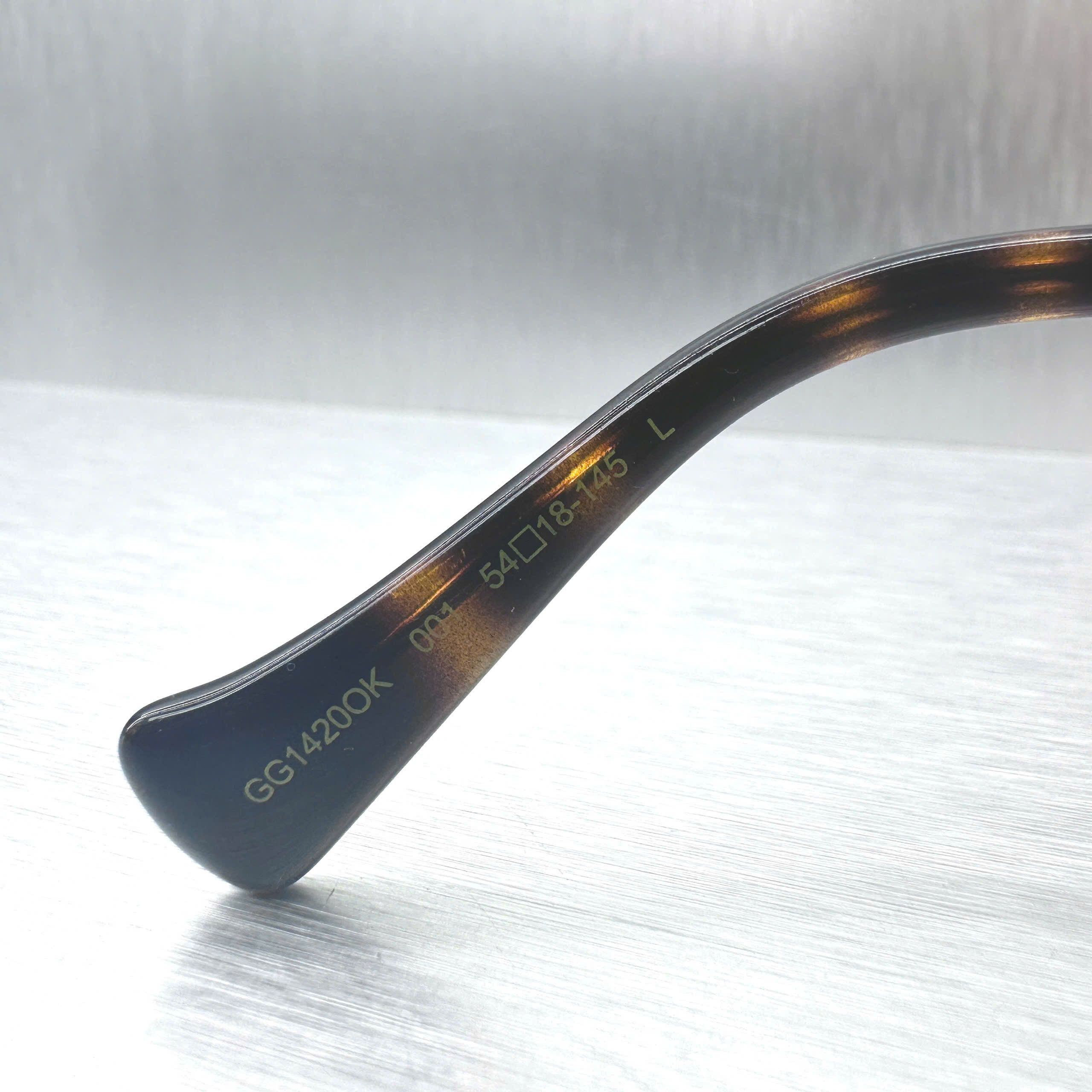 Gucci GUCCI GG1420OK 001 Eyeglasses GOLD Size ONE SIZE - 8 Thumbnail