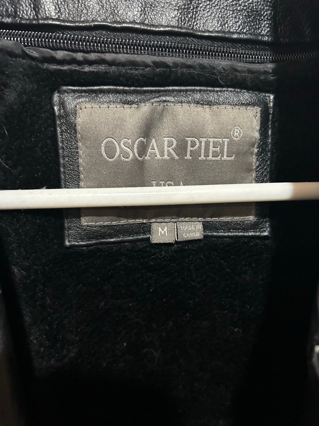 Oscar Piel Women's OSCAR PIEL Black Leather Jacket M Size M / US 6-8 / IT 42-44 - 3 Thumbnail