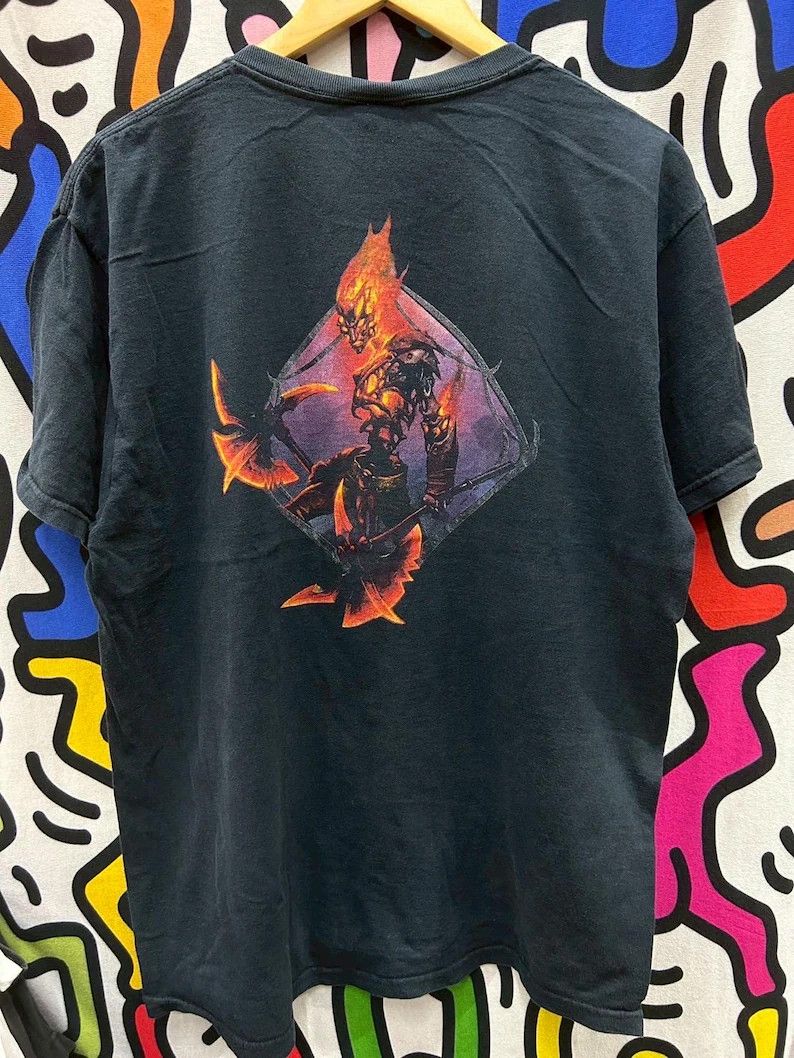 Vintage Vintage 90s Magic The Gathering tshirt size L Size US L / EU 52-54 / 3 - 2 Thumbnail