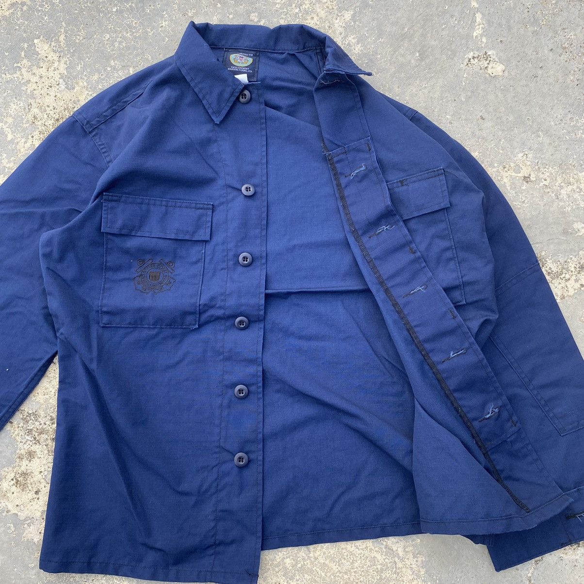 If Six Was Nine × Japanese Brand × Vintage vintage united state guard ripstop jacket Size US M / EU 48-50 / 2 - 9 Thumbnail