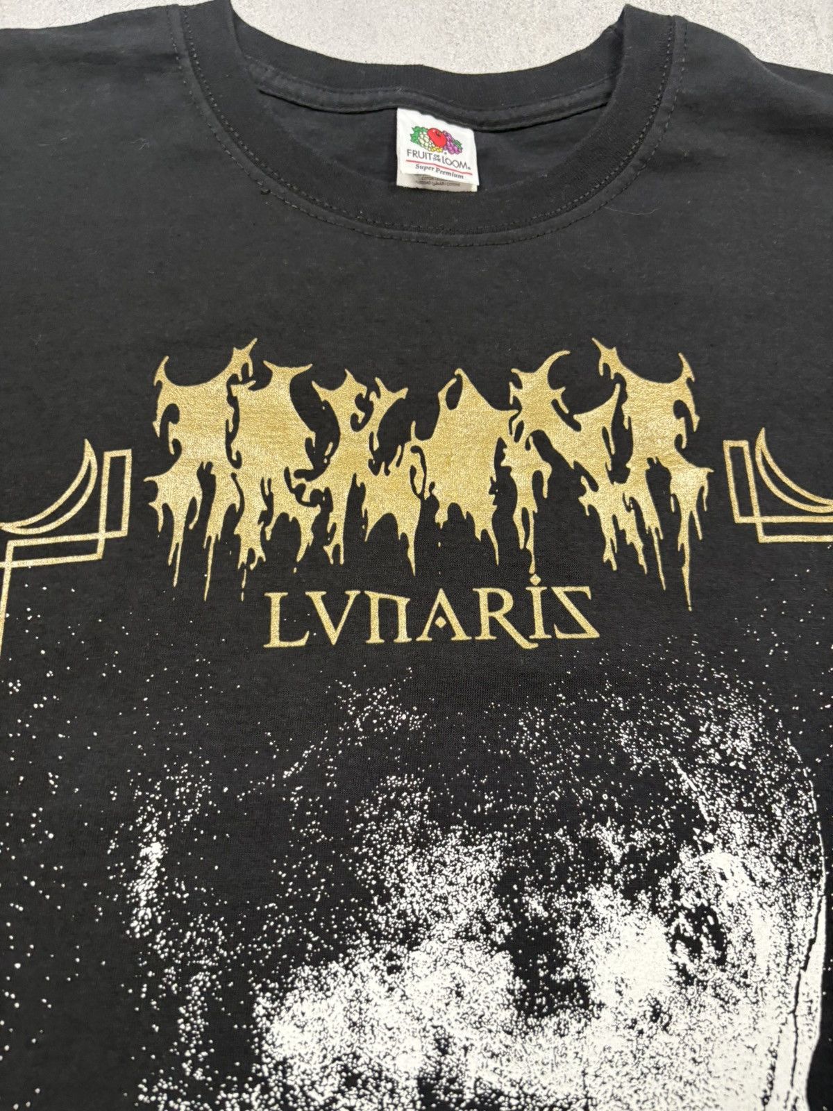Band Tees Arkona Lunaris Band T Shirt Black XL Metal Skull Graphic 00s Size US XL / EU 56 / 4 - 5 Thumbnail