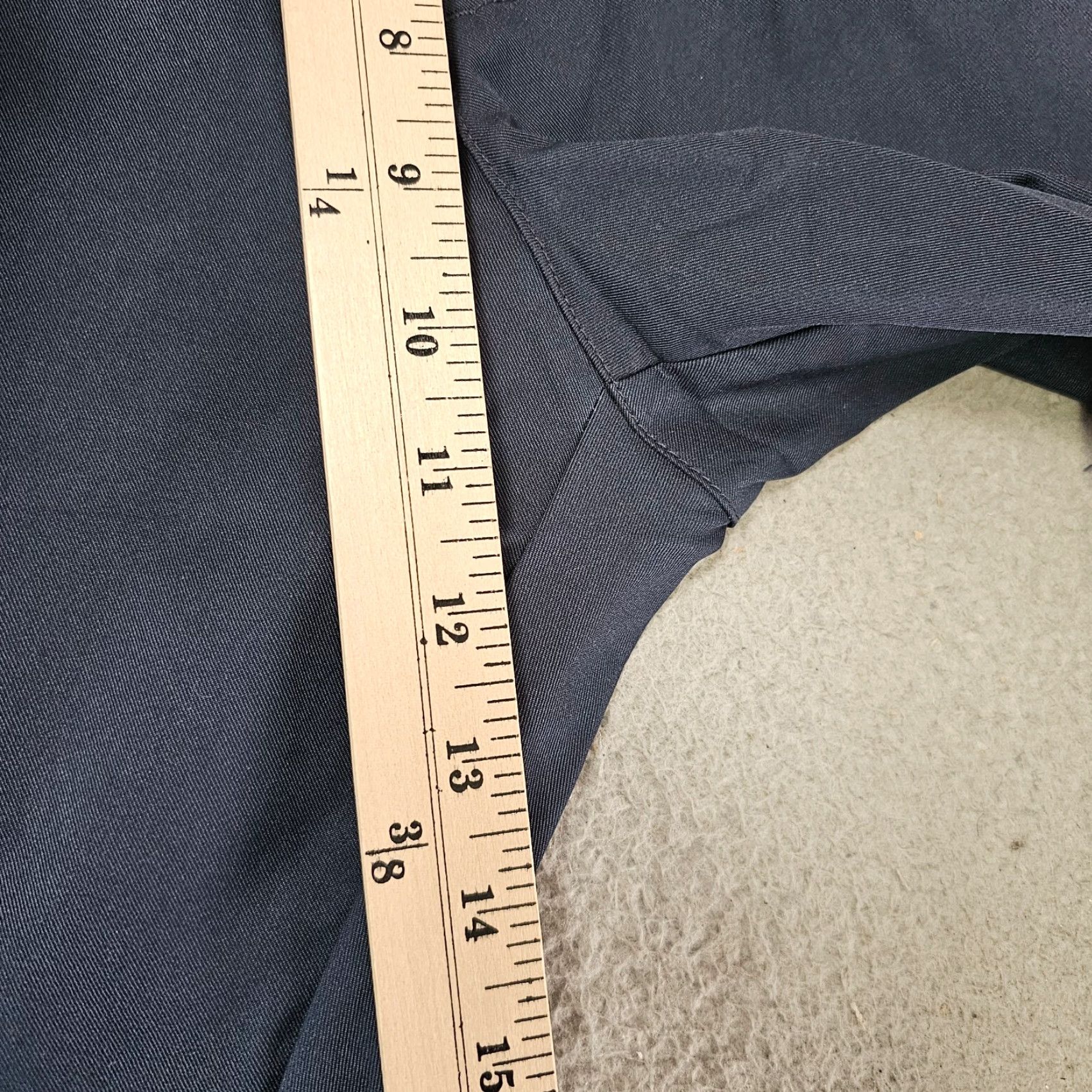 English Laundry English Laundry Pants Mens 32x32 Chino Beltless Fit Regular Blue Polyester Casual Workwear Size US 32 / EU 48 - 4 Thumbnail