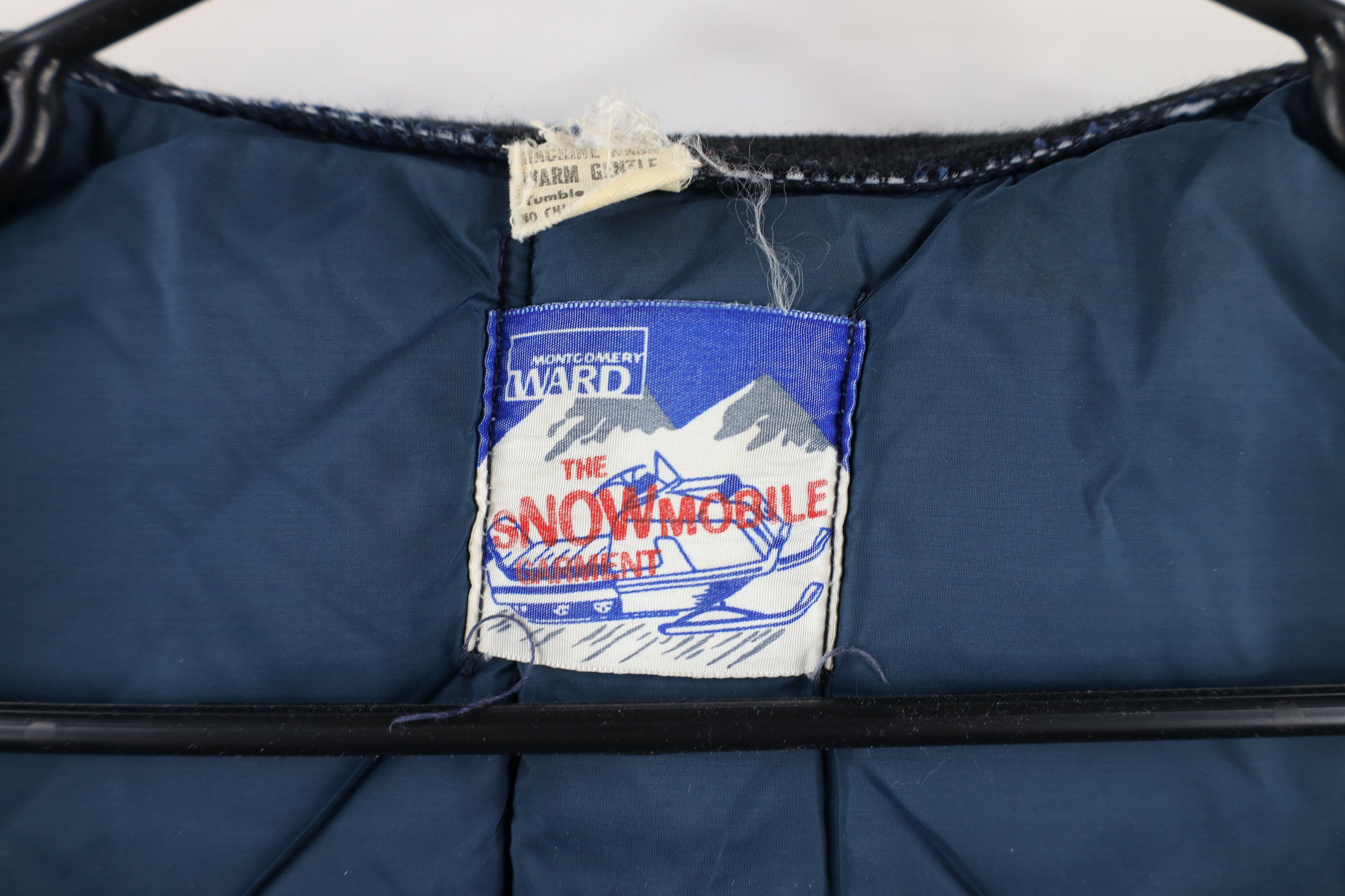 Vintage Vintage 60s 70s Streetwear Snowmobile Puffer Vest Jacket USA Size US L / EU 52-54 / 3 - 9 Thumbnail
