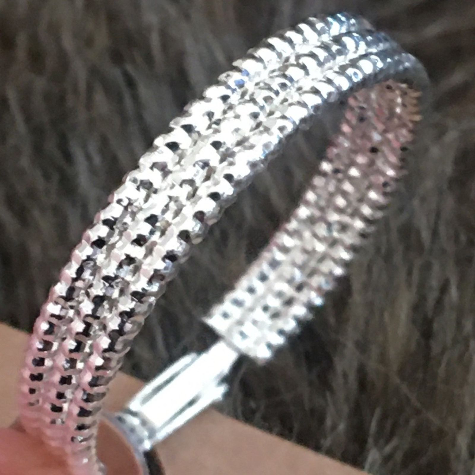 Jewelry International Bullion solid silver hoop earrings Size ONE SIZE - 5 Thumbnail