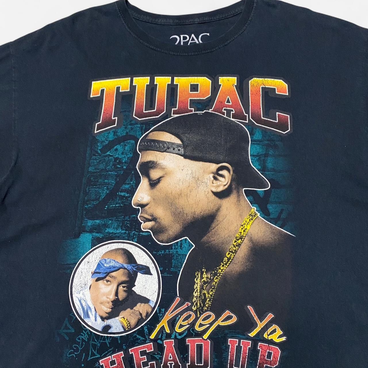 Other Tupac keep it a head up graphic black T-shirt Size US XL / EU 56 / 4 - 2 Thumbnail