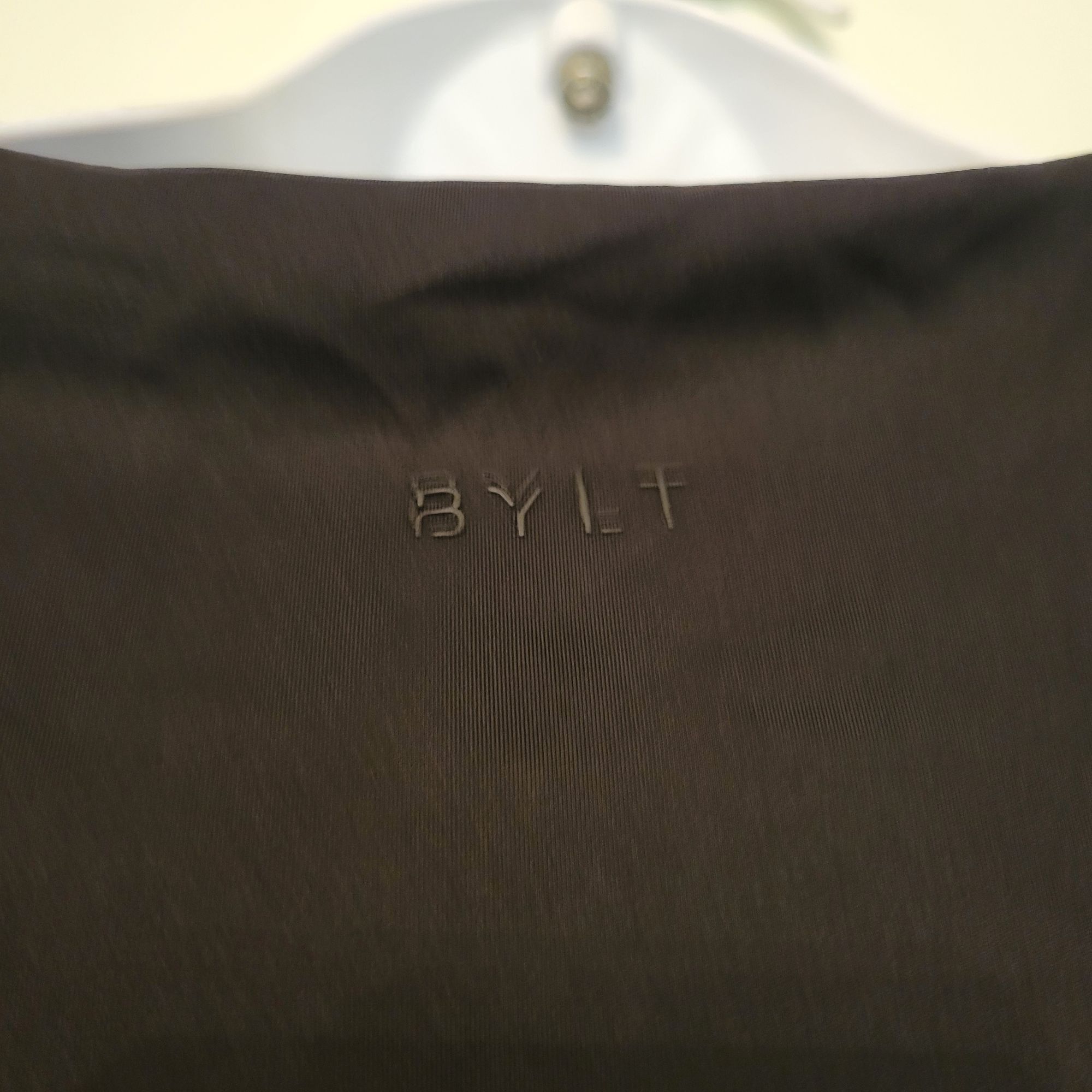BYLT Premium Basics BYLT Premium Basics Contour Short Sleeve Top Black XL Nylon Size XL / US 12-14 / IT 48-50 - 6 Thumbnail