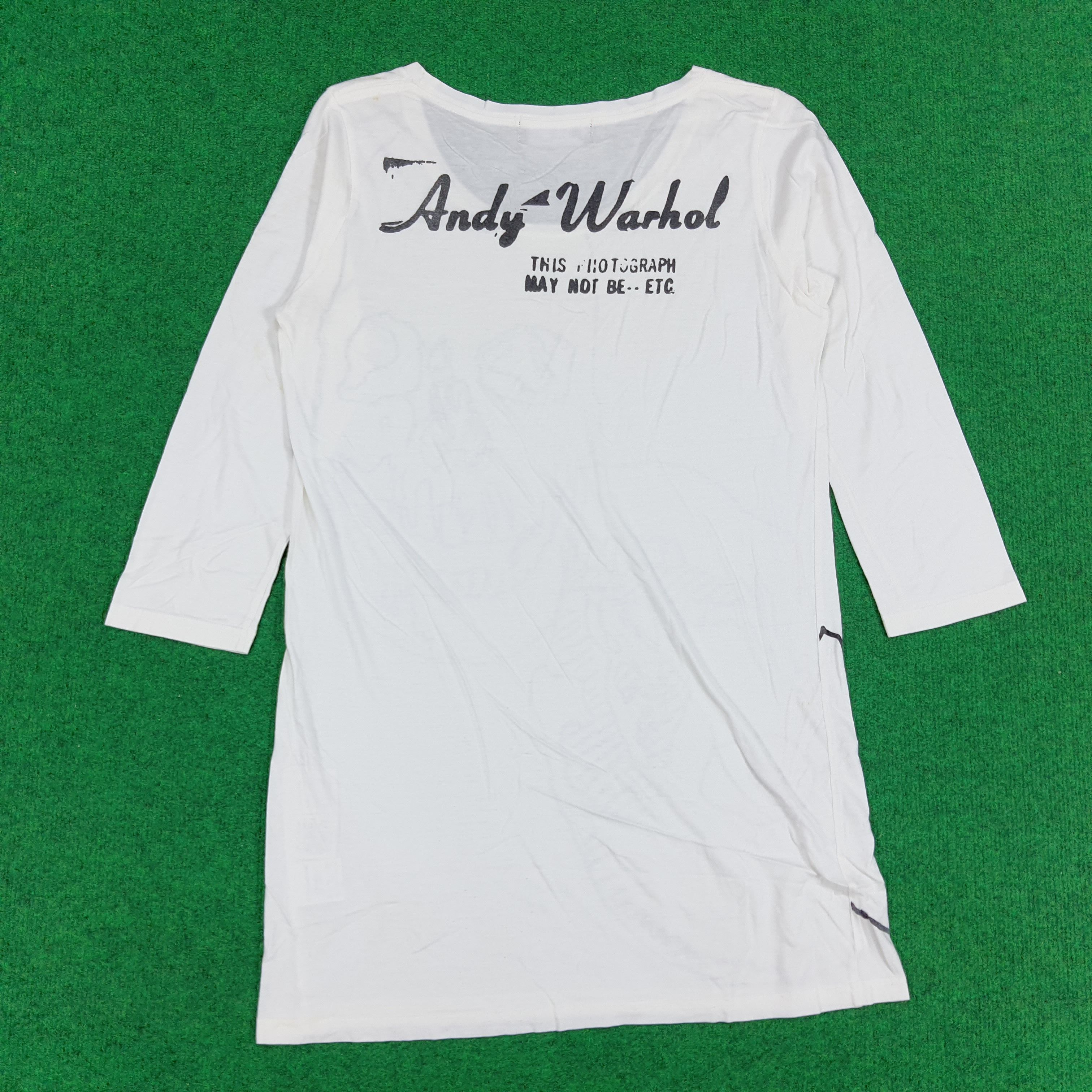 Andy Warhol × Hysteric Glamour × Vintage Vintage Andy Warhol by Hysteric Glamour Skull Tshirt Size S / US 4 / IT 40 - 3 Thumbnail