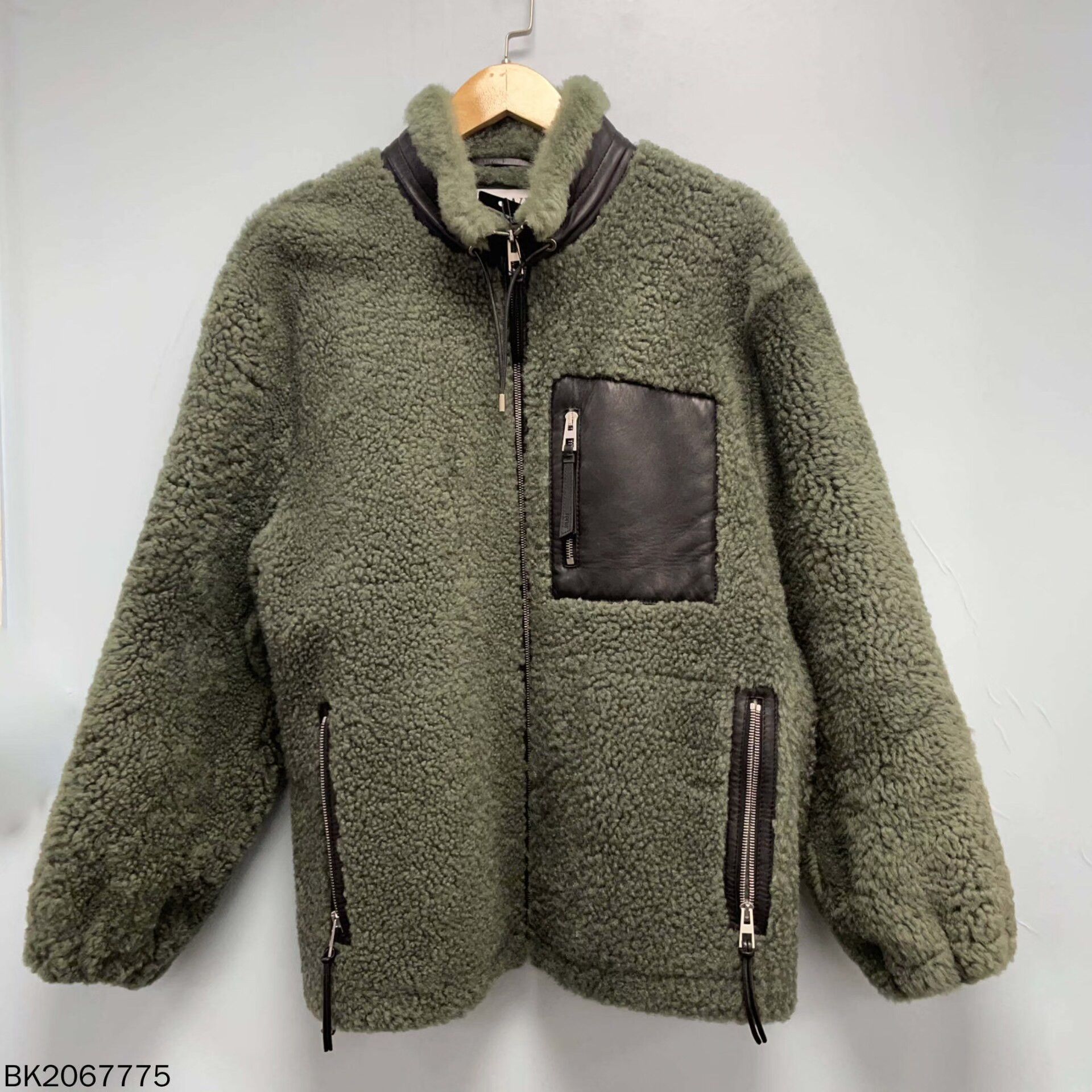 Loewe LOEWE Shearling Zip Pocket Jacket 46 Size US XL / EU 56 / 4 - 1 Thumbnail