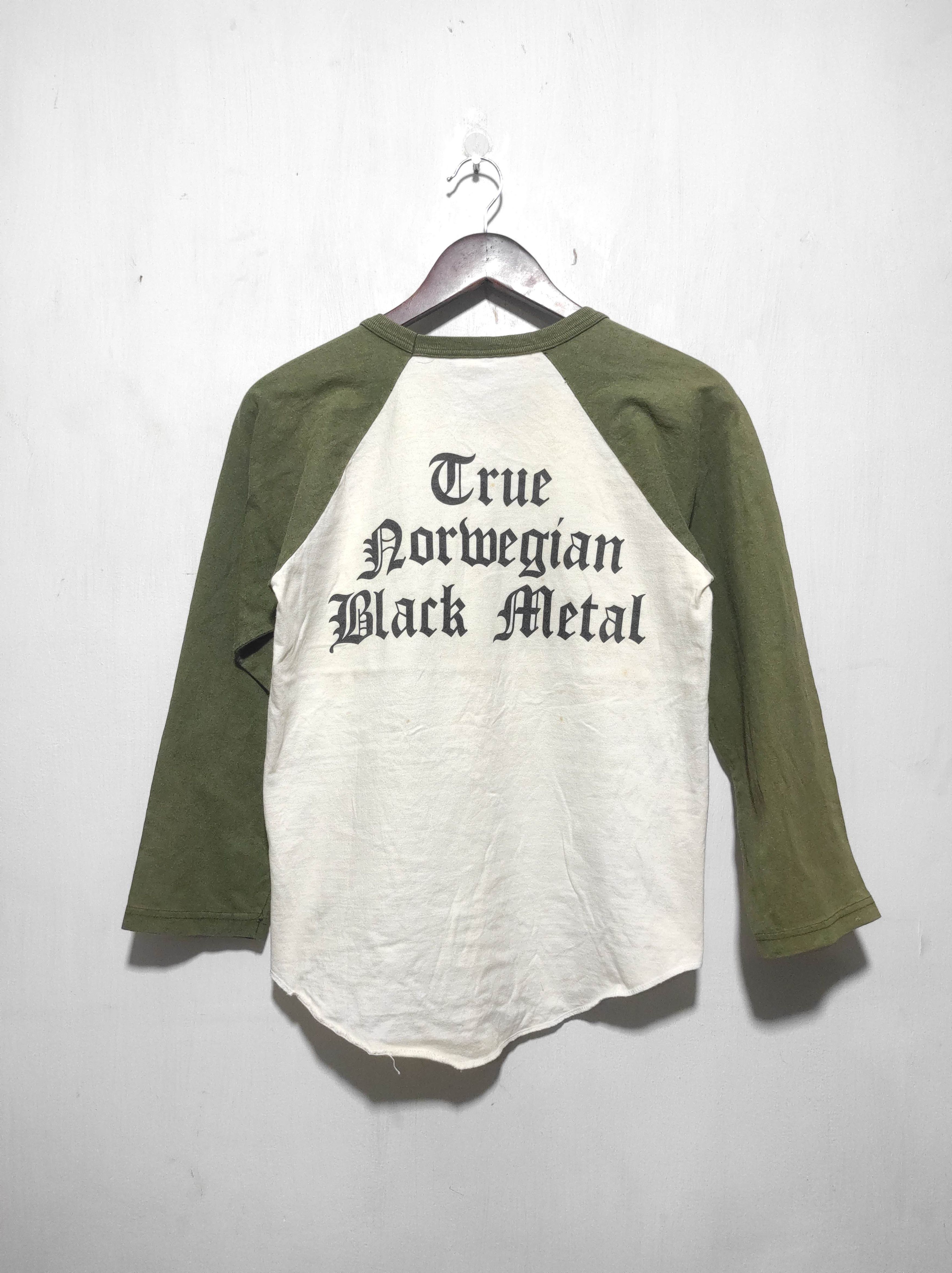 Band Tees True Norwegian black metal Raglan tee Size US S / EU 44-46 / 1 - 14 Thumbnail