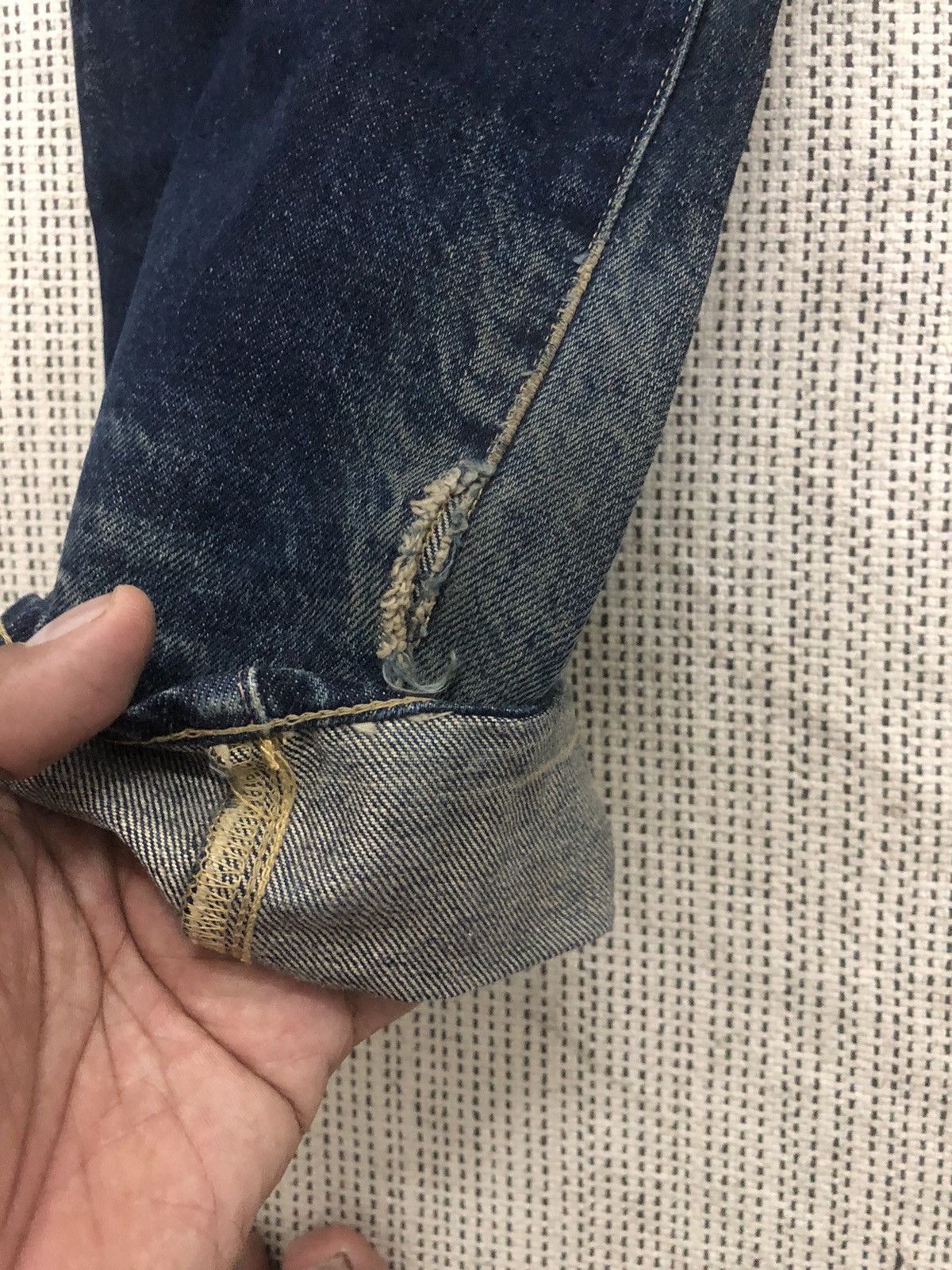 Japanese Brand × Johnbull John Bull Selvedge Blue Denim w30 Size US 30 / EU 46 - 8 Thumbnail
