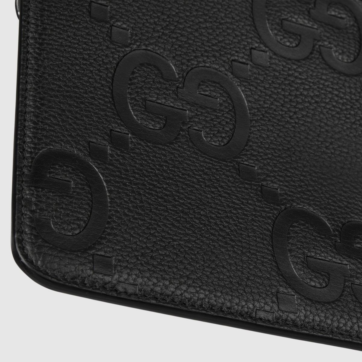 Gucci oc11z1225 Size: OS / GG Jumbo Small Pouch in Black Size ONE SIZE - 5 Thumbnail