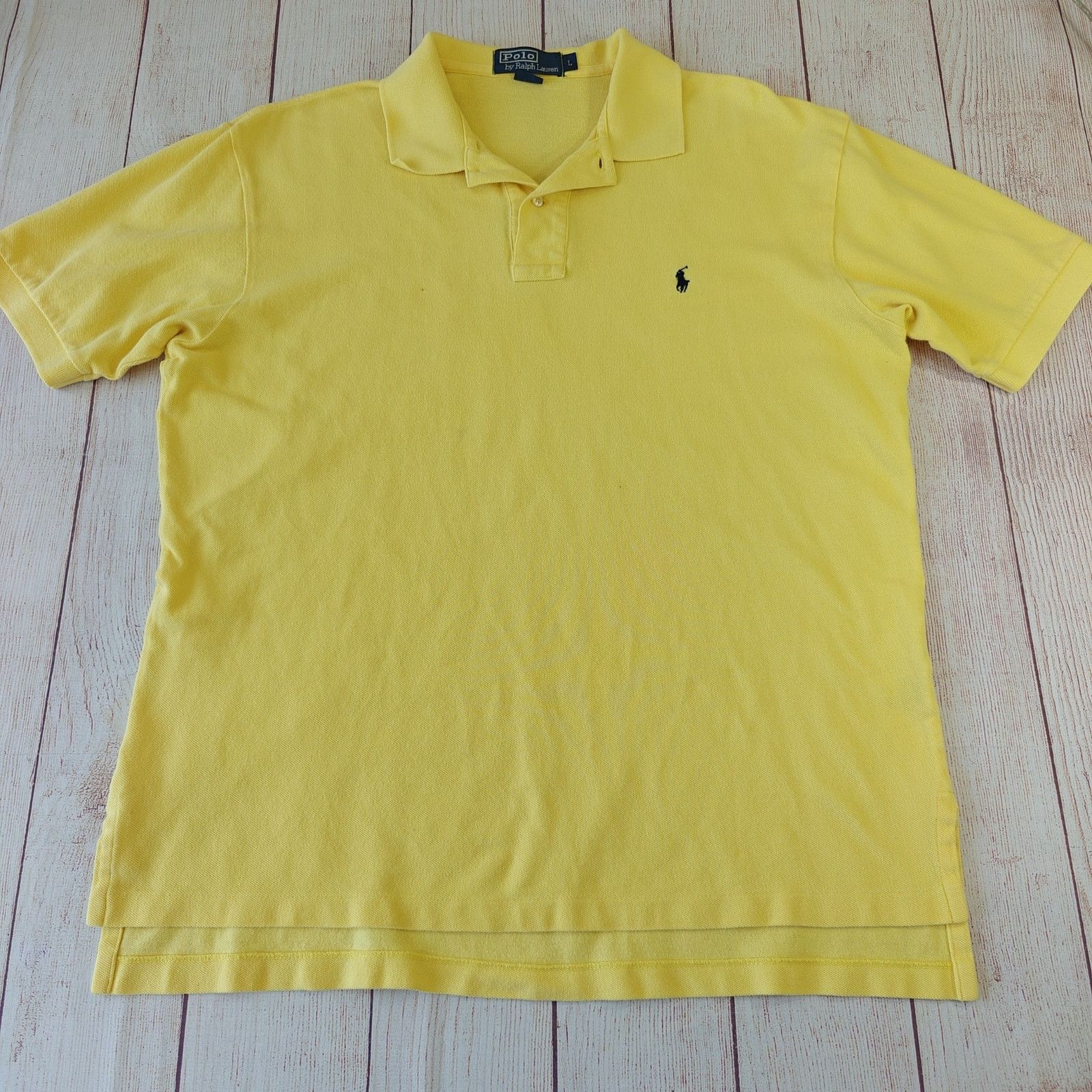 Polo Ralph Lauren Polo by Ralph Lauren yellow polo shirt sz L Size US L / EU 52-54 / 3 - 1 Thumbnail