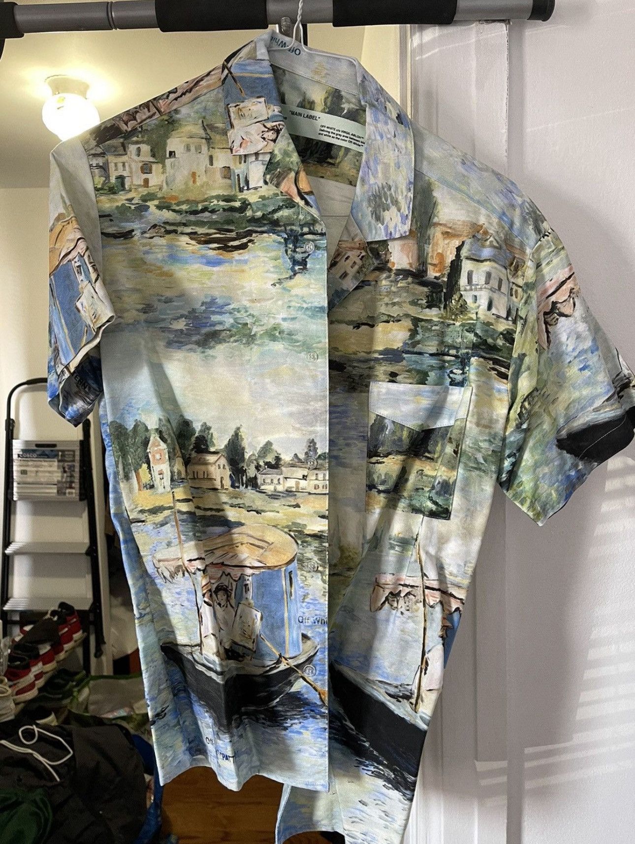 Off-White Off white Multicolor Lake Holiday Short Sleeve Size US S / EU 44-46 / 1 - 1 Thumbnail