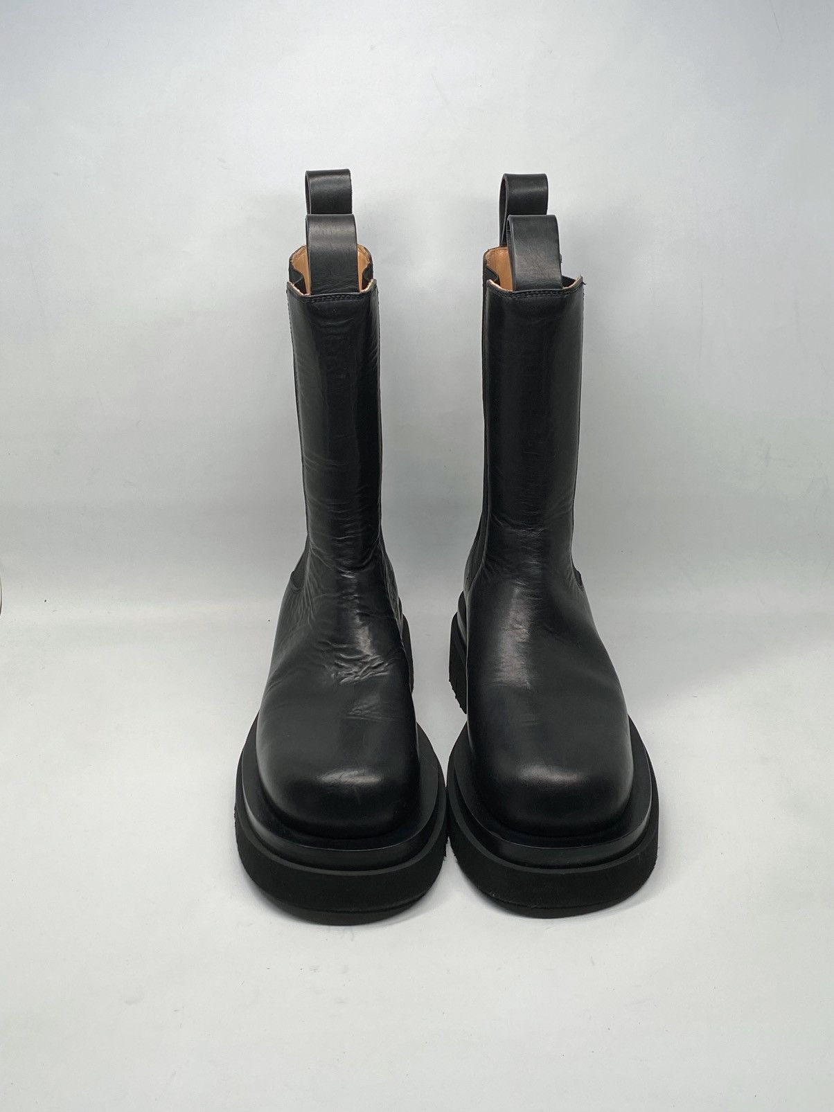 Bottega Veneta Bottega Veneta Lug Sole Leather Boots size 37.5 Size US 7.5 / IT 37.5 - 4 Thumbnail