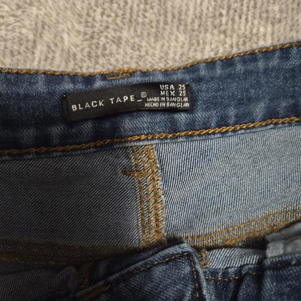Other Black Tape Jean Shorts Size 25" / US 0 / IT 36 - 2 Thumbnail