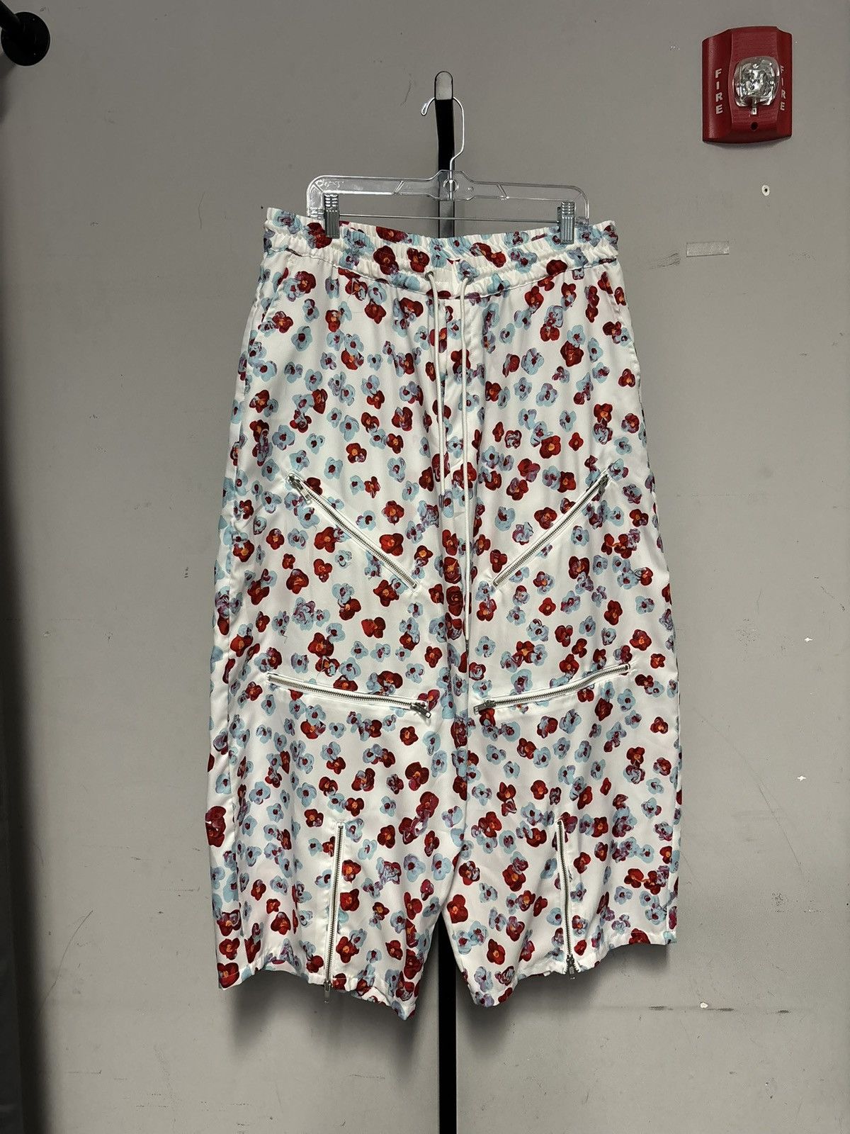 KIDILL Kidill Flower Baggy Bondage Pants Size US 32 / EU 48 - 1 Thumbnail