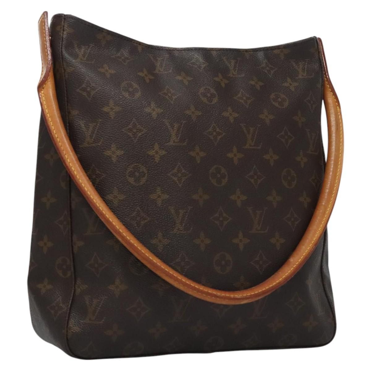 Louis Vuitton Looping Gm Brown Canvas Shoulder Bag (Pre-Owned) Size ONE SIZE - 1 Thumbnail