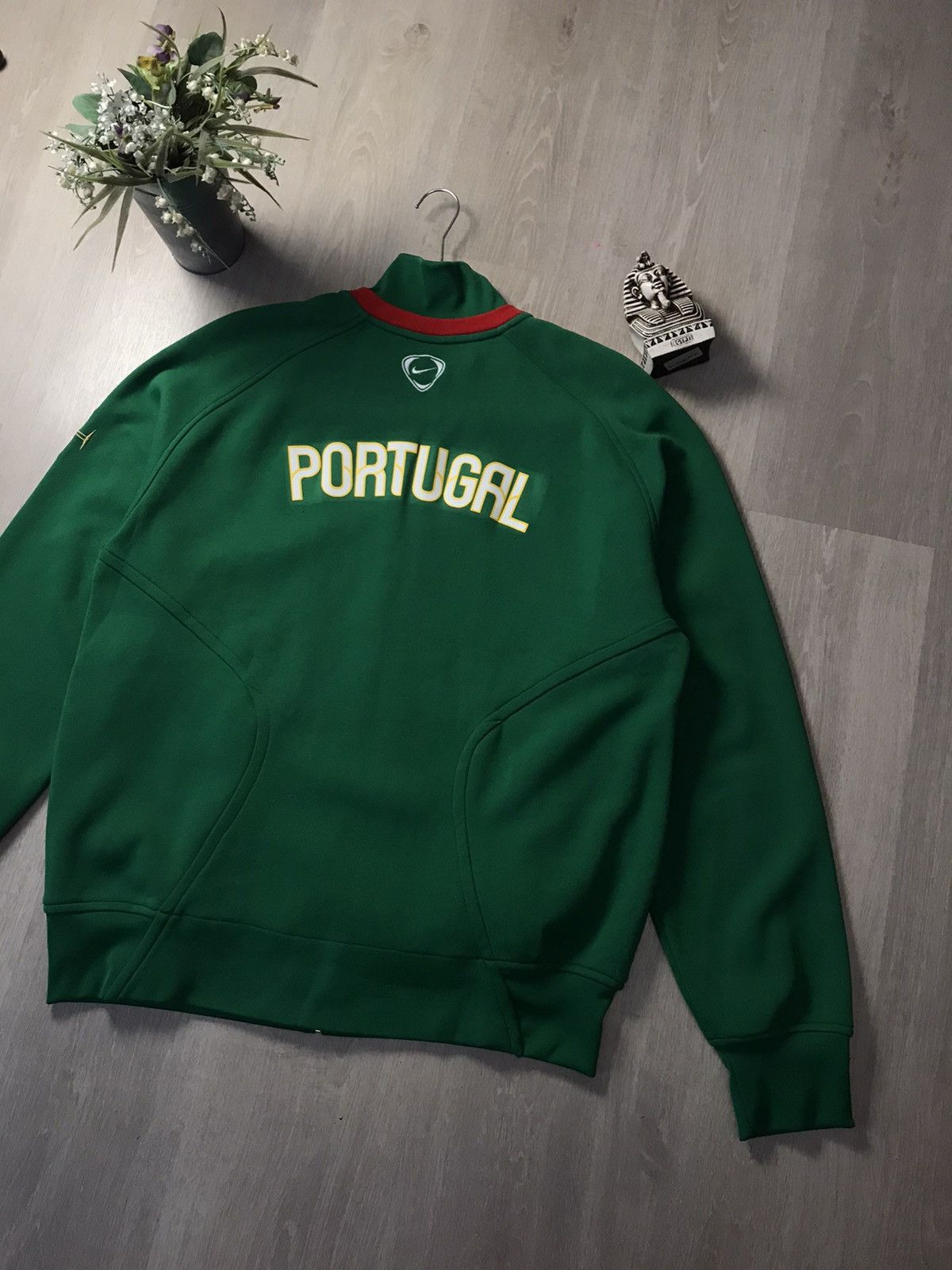 Nike × Vintage Nike Y2K Portugal 🇵🇹 track jacket Size US XL / EU 56 / 4 - 9 Thumbnail