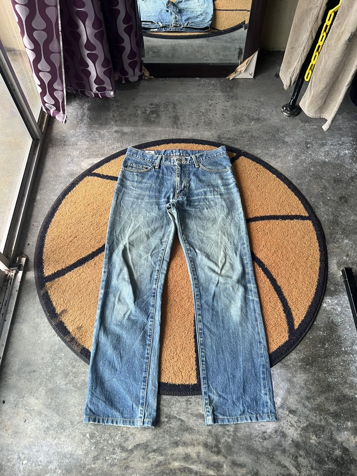 Lacoste 🔥Vintage Lacoste Made in Japan Distressed Denim Size US 31 - 1 Thumbnail