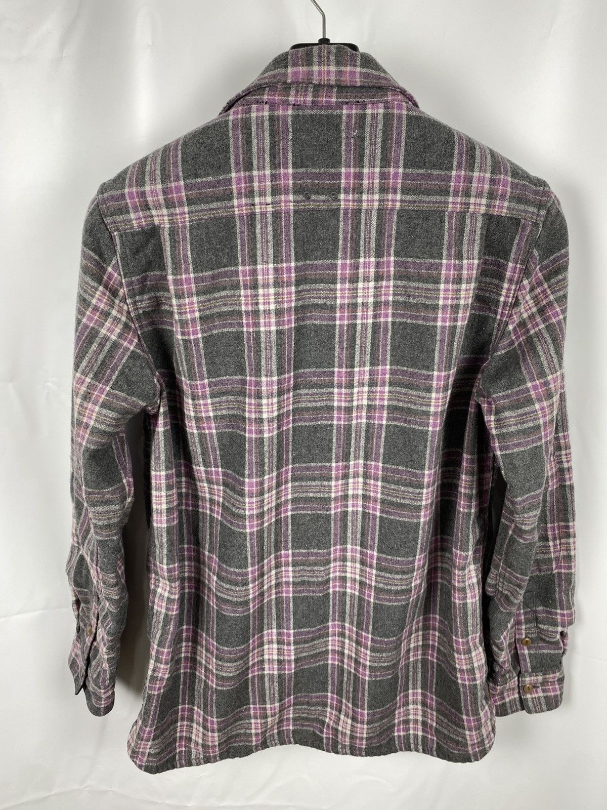 RAGEBLUE Rageblue Plaid Flannel Wool Shirt Jacket size L Size US L / EU 52-54 / 3 - 8 Thumbnail