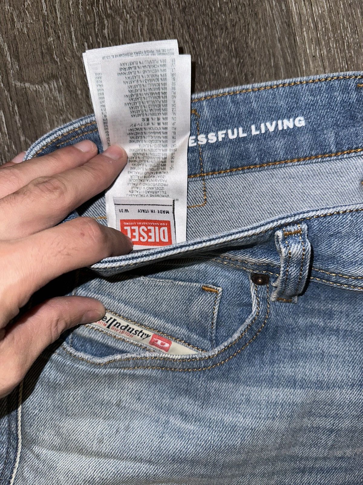 Diesel Diesel d-amny skinny jeans Size US 31 - 4 Thumbnail