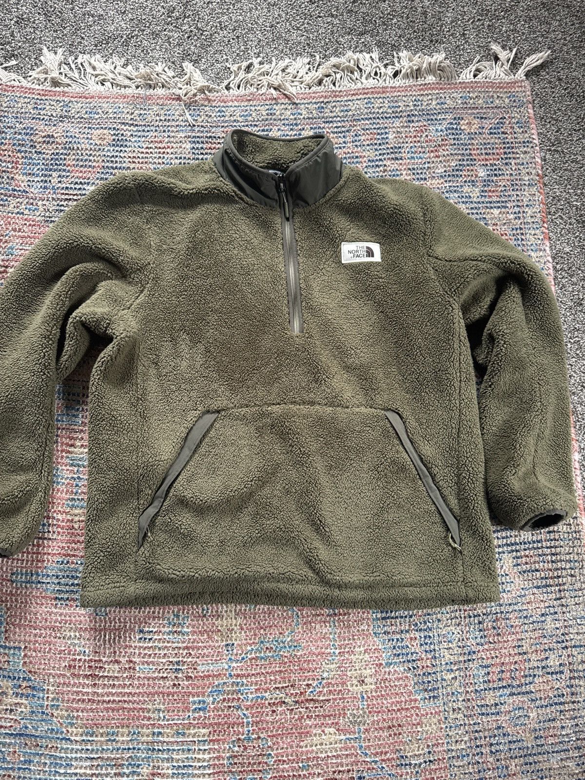 The North Face Boxy forest green north face sherpa Size US XL / EU 56 / 4 - 1 Thumbnail
