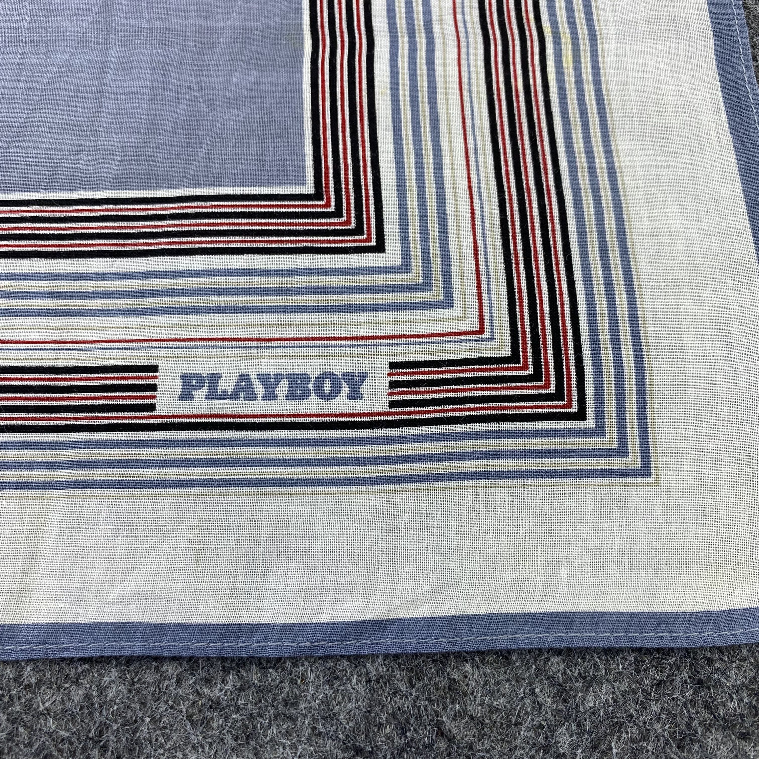 Playboy Playboy Handkerchief Neckerchief Bandana-B1355 Size ONE SIZE - 7 Thumbnail