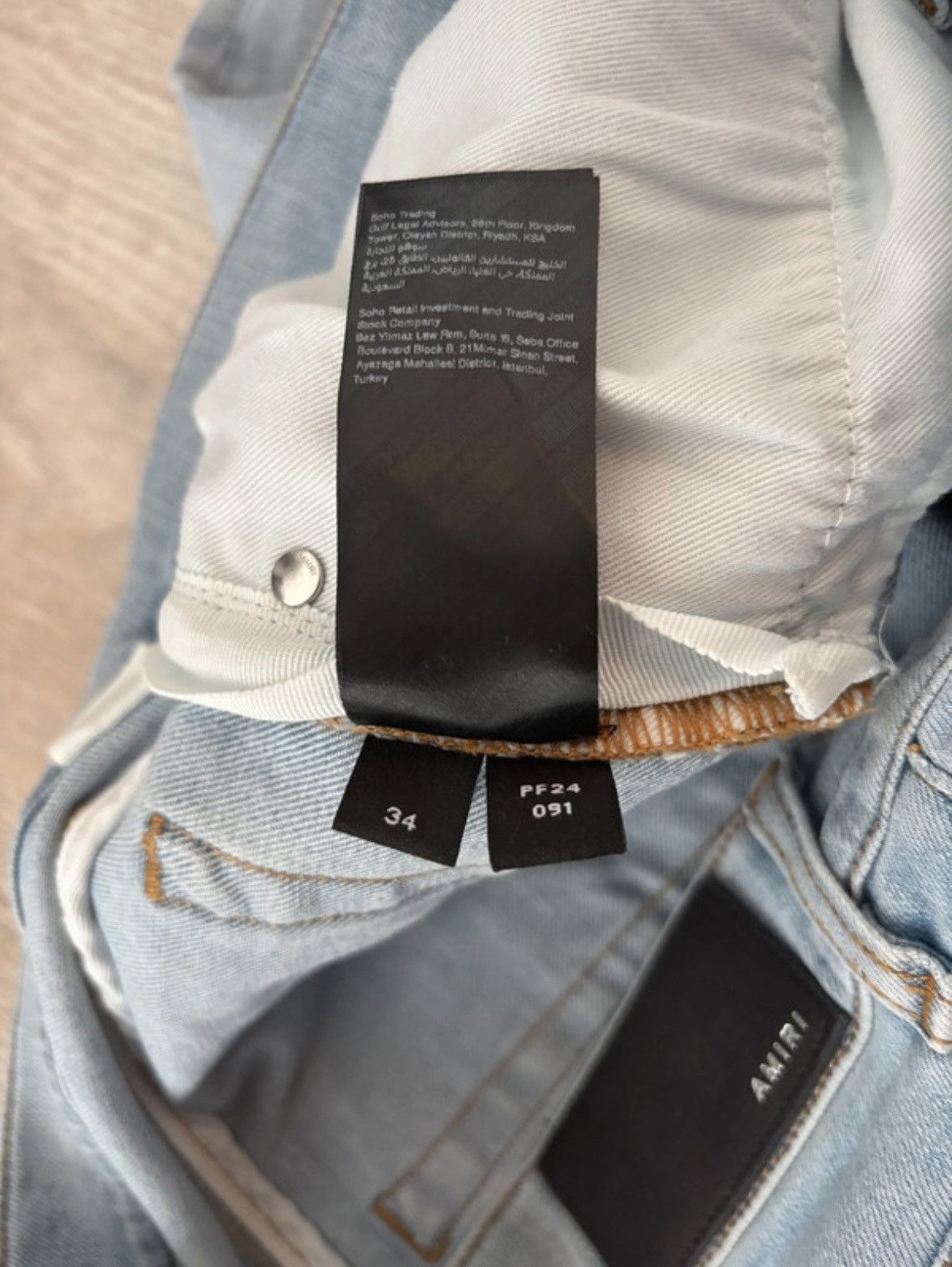 Amiri Amiri Jeans. Size US 34 / EU 50 - 7 Thumbnail