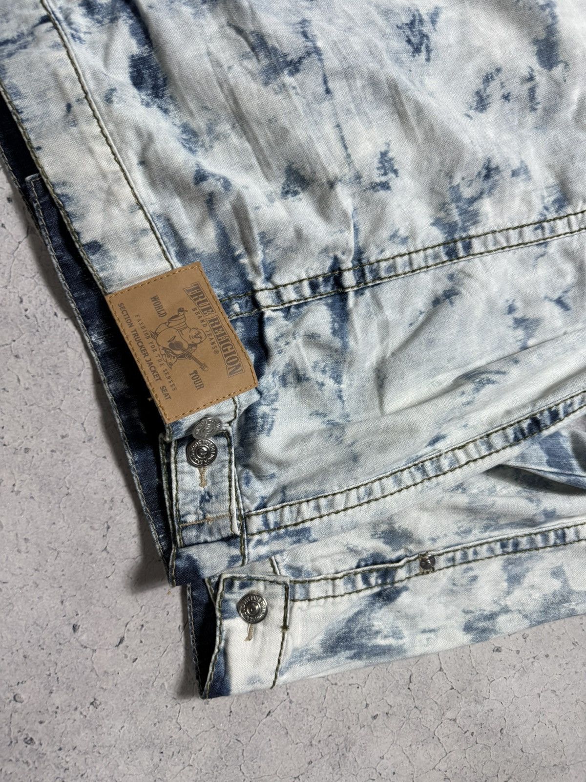 True Religion True Religion Denim Jacket Vintage Rare Y2K Size US XL / EU 56 / 4 - 11 Thumbnail