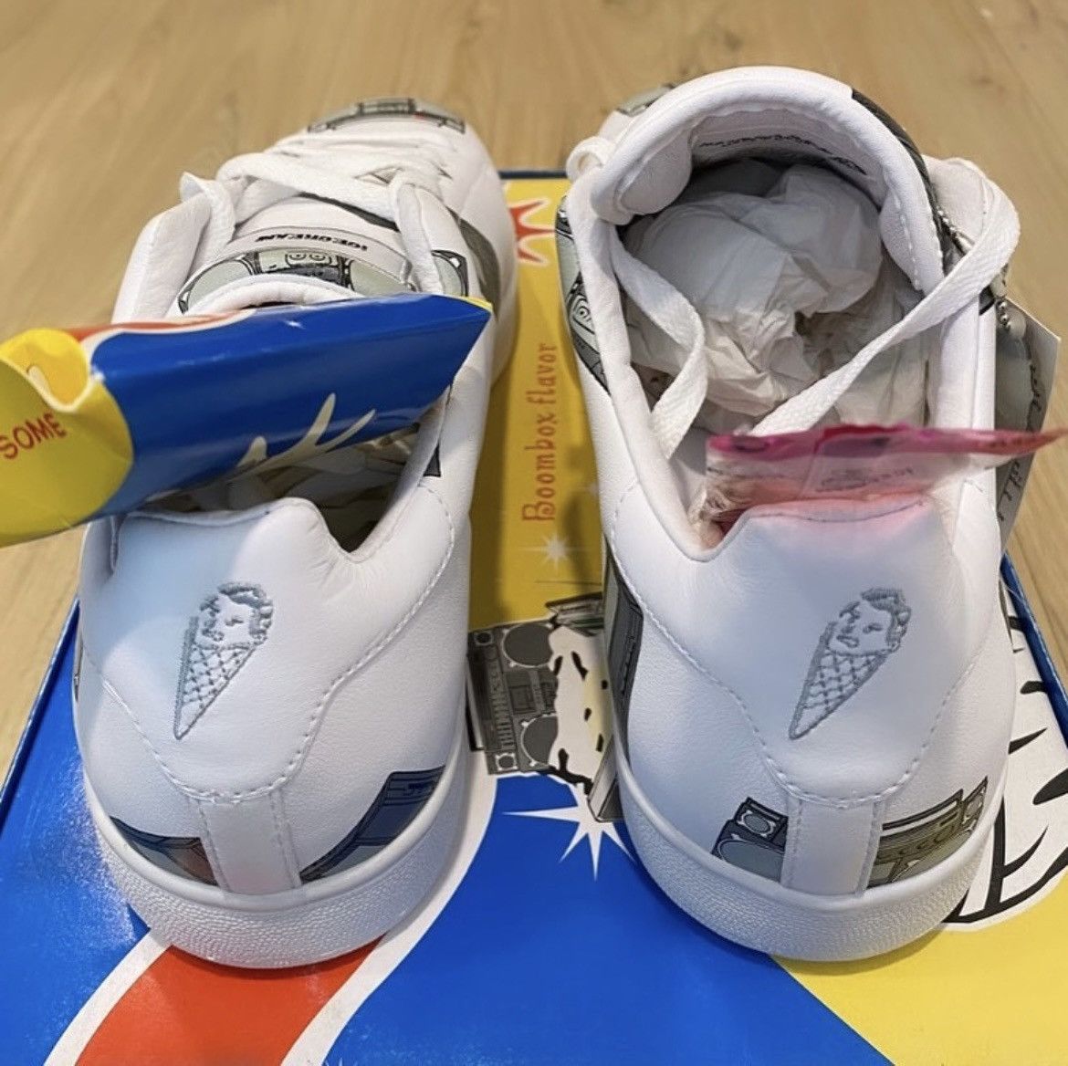 Icecream × Reebok VERY RARE OG REEBOK X BBC/ICE CREAM BOOMBOX SAMPLE BOUTIQUE Size US 11.5 / EU 44-45 - 5 Thumbnail