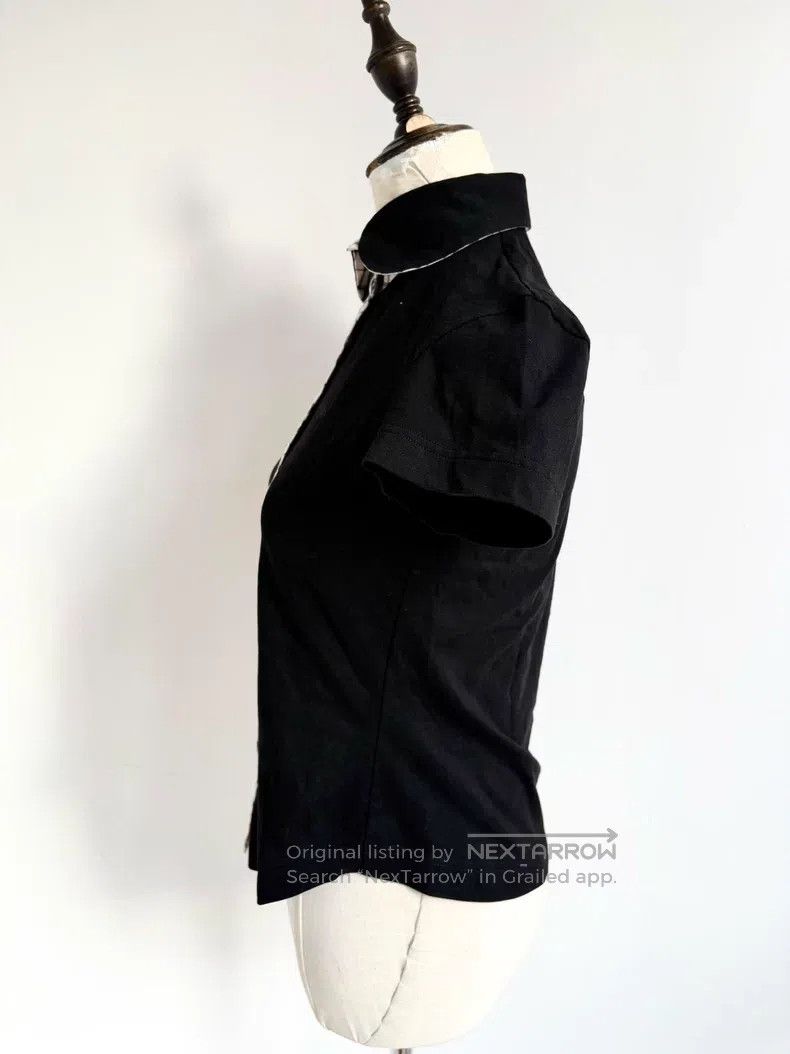 Vivienne Westwood Vivienne Westwood Black Plaid Saturn Short Sleeve Size M / US 6-8 / IT 42-44 - 5 Thumbnail