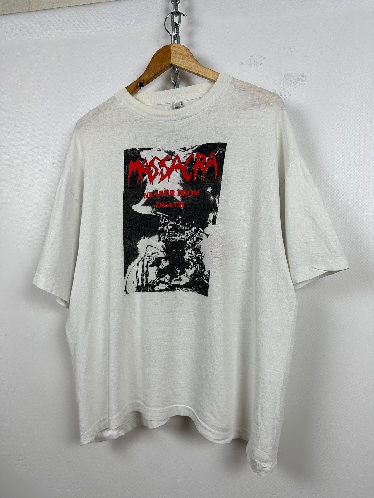 Band Tees Vintage Massacra Nearer From Death Metal Band T-Shirt Size US XXL / EU 58 / 5 - 3 Thumbnail