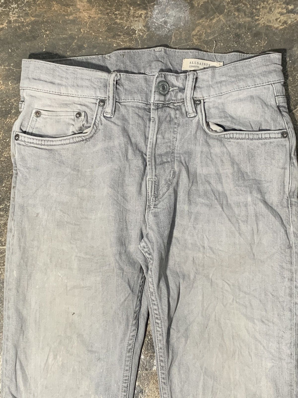 Allsaints Allsaints Skinny Straight jeans Size US 27 - 2 Thumbnail