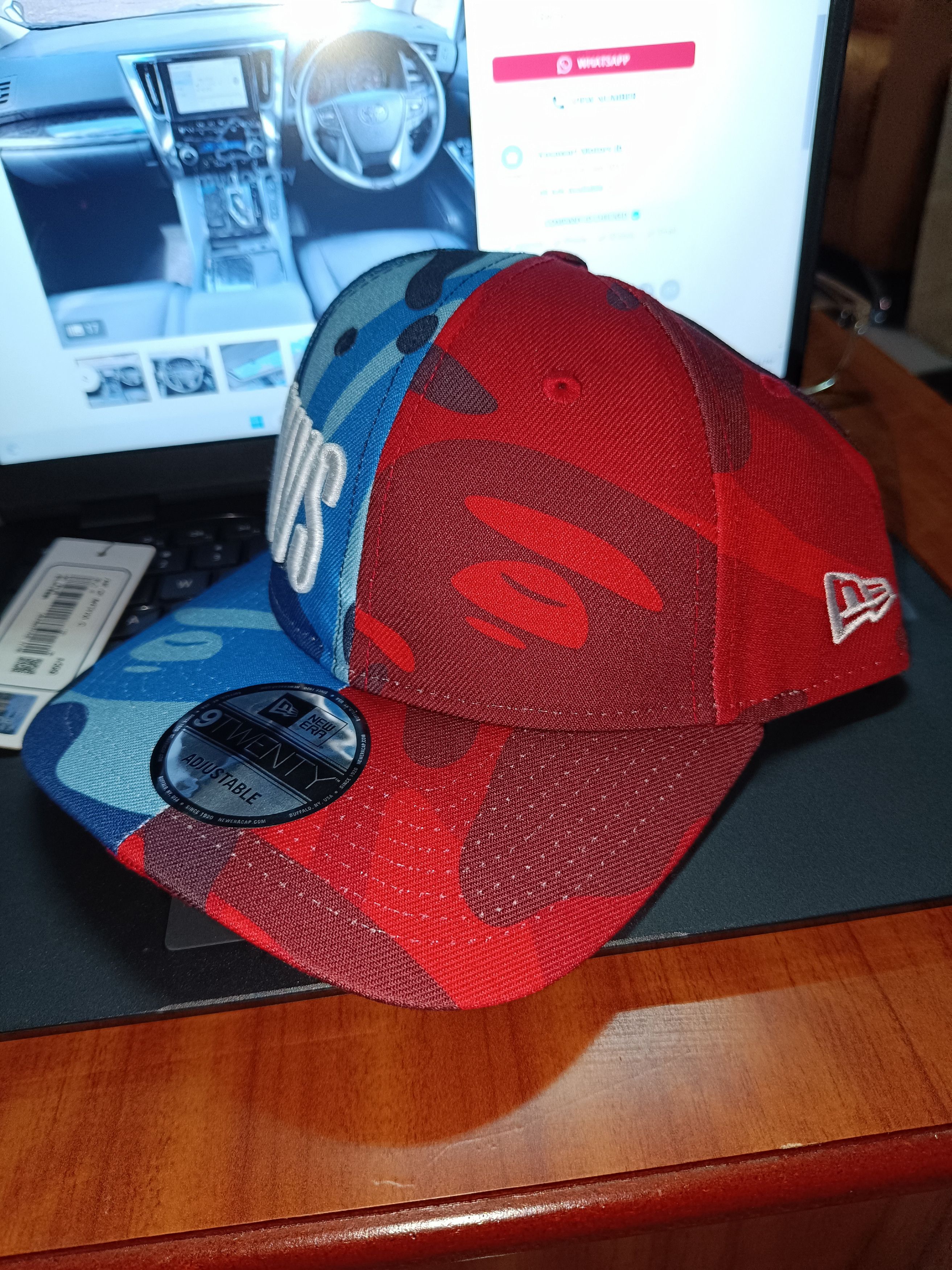 Aape Aape by BAPE x New Era 9TWENTY Adjustable Cap Size ONE SIZE - 2 Thumbnail