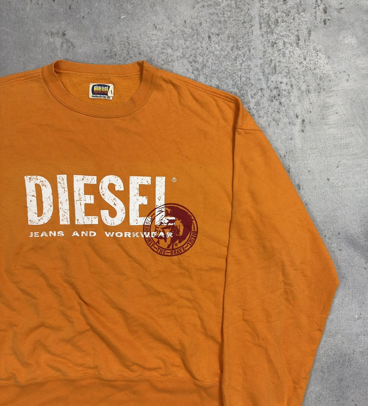 Diesel × Vintage Vintage Diesel Y2K streetwear sweatshirt Size US M / EU 48-50 / 2 - 4 Thumbnail