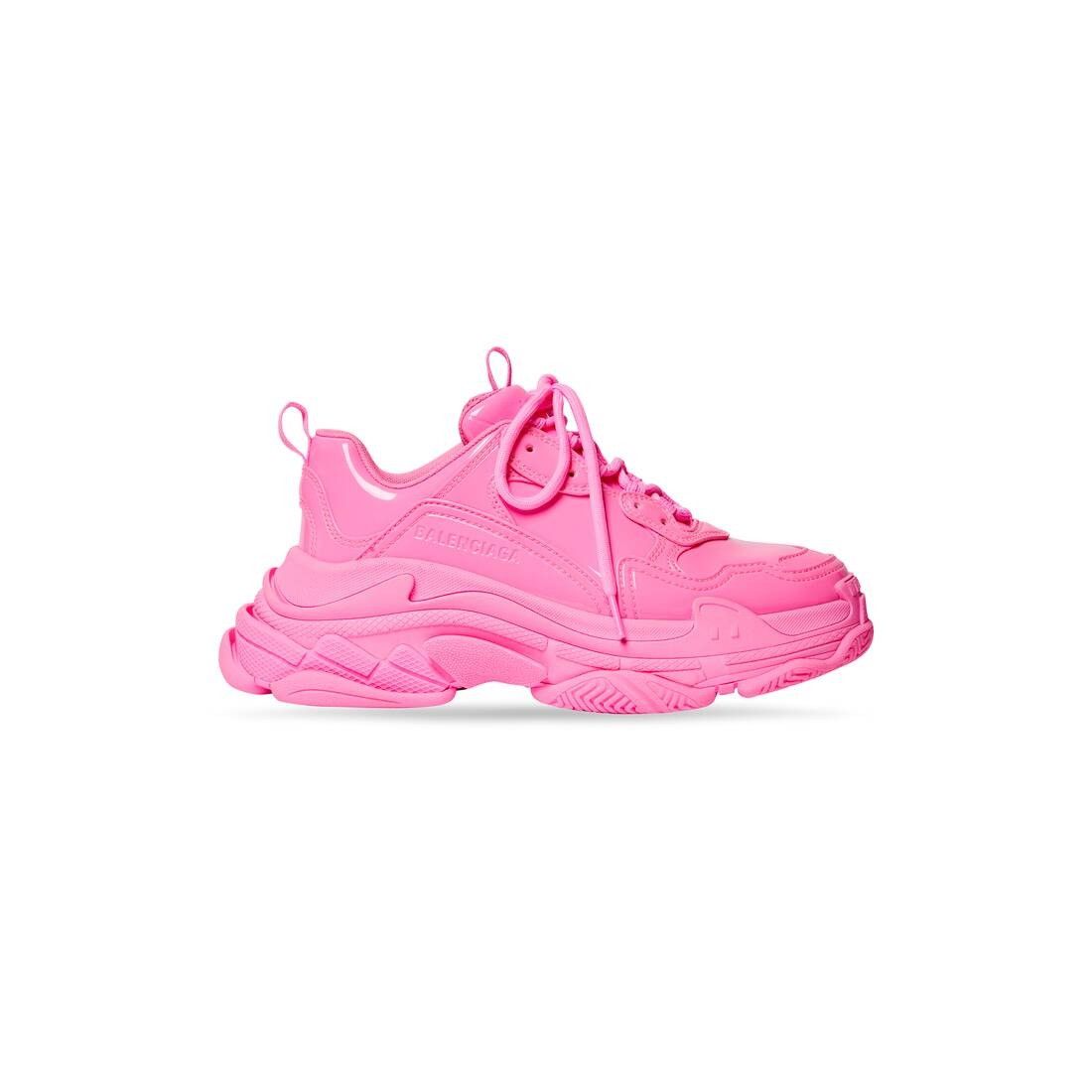 Balenciaga o1bcso1str0425 Triple S Sneakers in Pink Size US 8 / IT 38 - 1 Thumbnail
