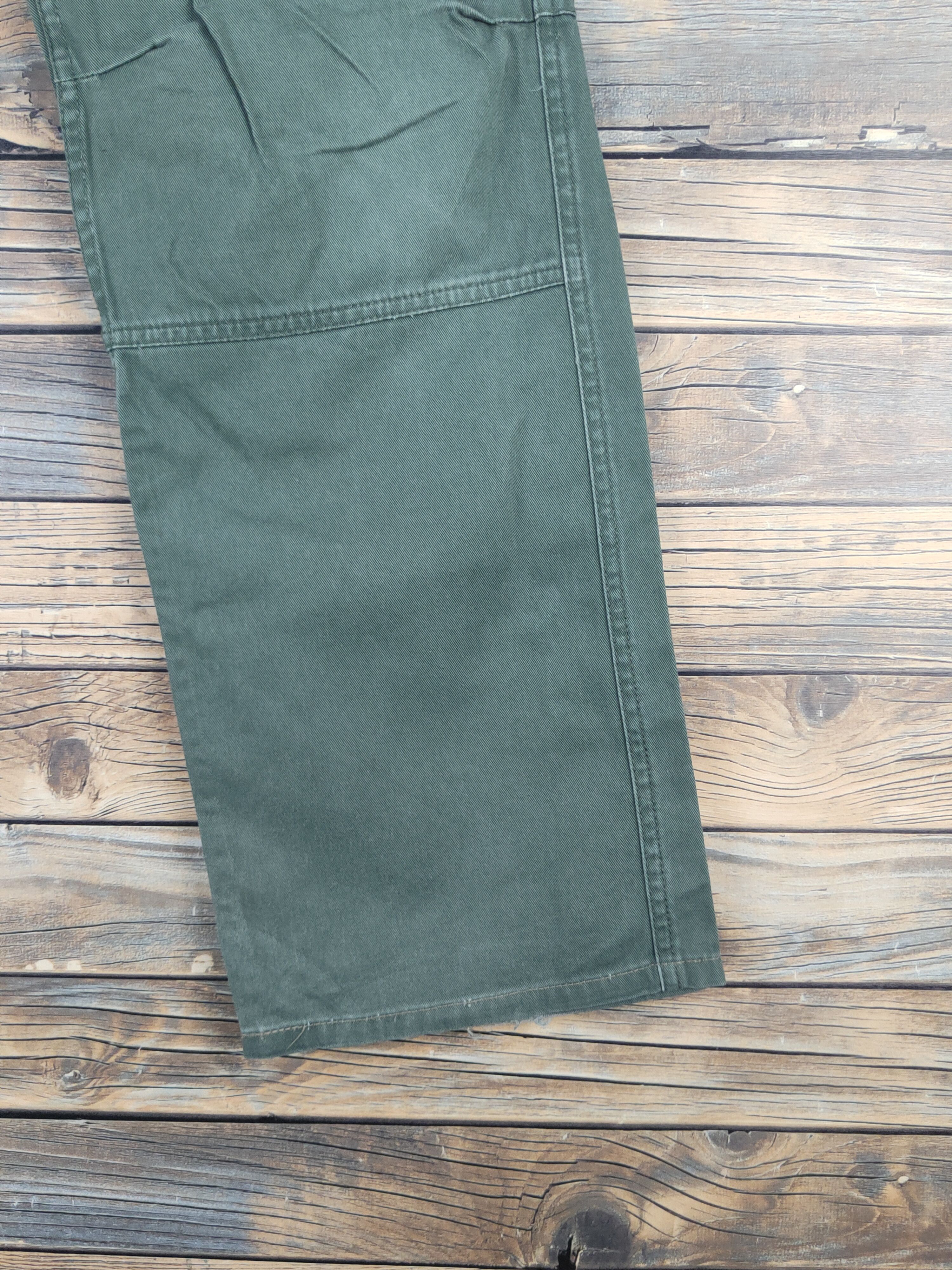 Japanese Brand DL Japanese Brand Green Multipocket Cargo Pants #1582 Size US 31 - 6 Thumbnail