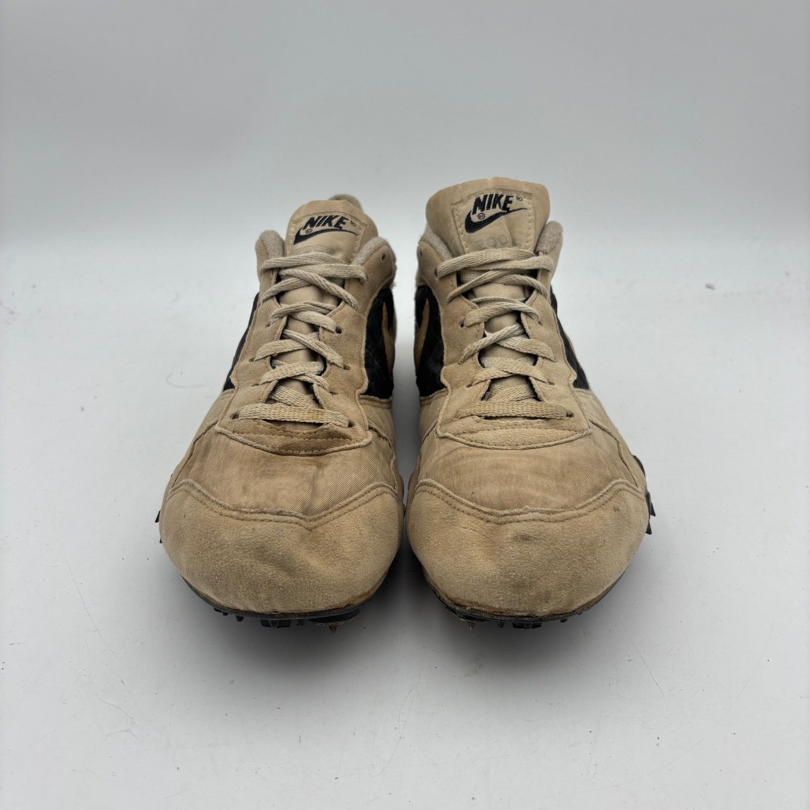 Nike Vintage 90s Nike Zoom Track Spikes Shoes Waffle Suede 13 Size US 13 / EU 46 - 2 Thumbnail