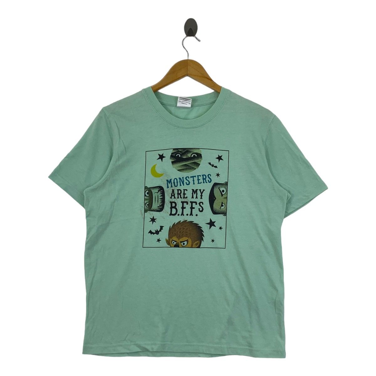 Vintage LITTLE MONSTERS MOVIE Universal Studios Tee Shirt Top My BFF Size L / US 10 / IT 46 - 1 Thumbnail