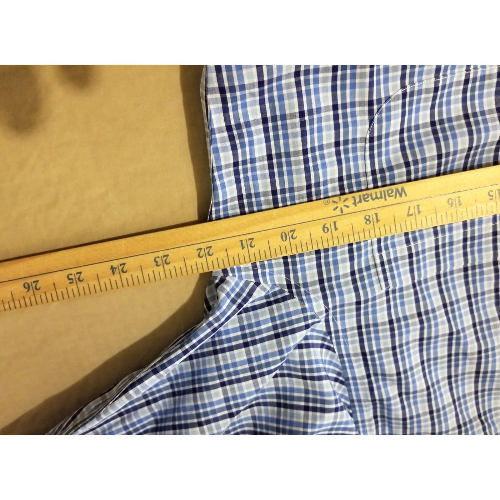 Brooks Brothers Brooks Brothers Dress Shirt M Medium Blue Cotton Mens Shirt Button Size 40R - 4 Thumbnail