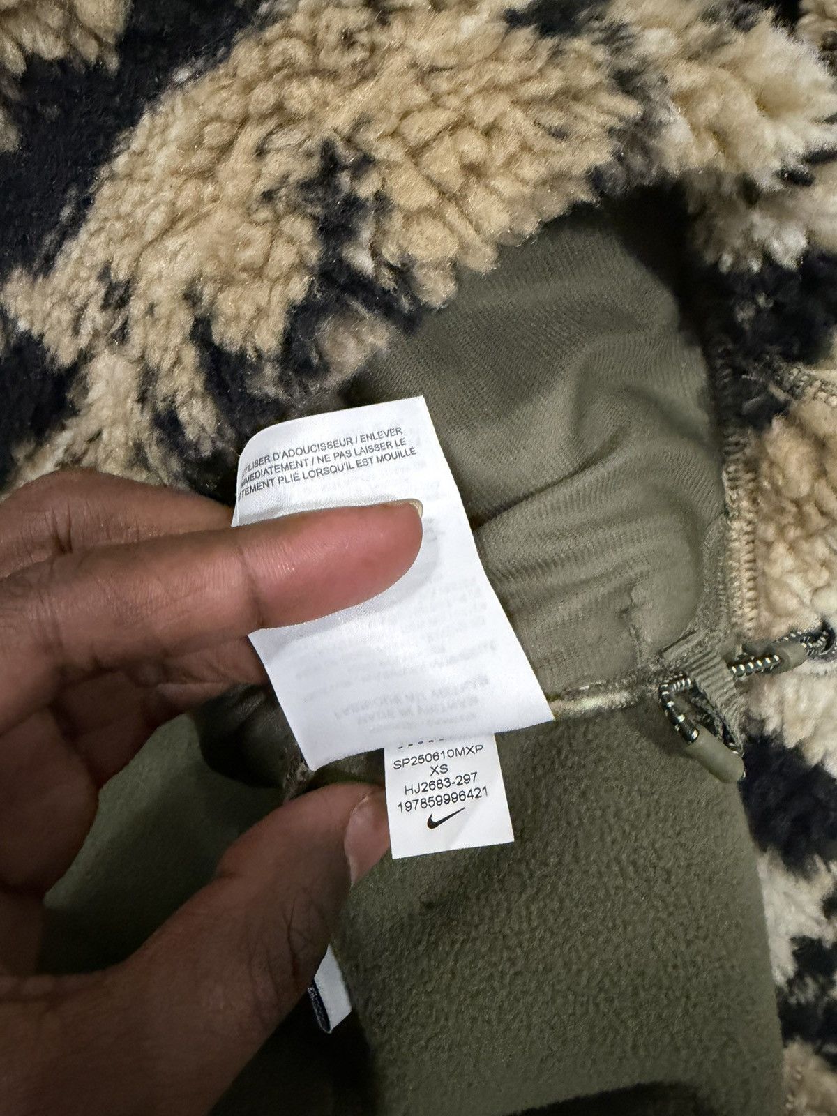 Nike ACG Nike ACG Pullover Mens Therma-FIT ADV Sherpa Fleece Size US XS / EU 42 / 0 - 6 Thumbnail