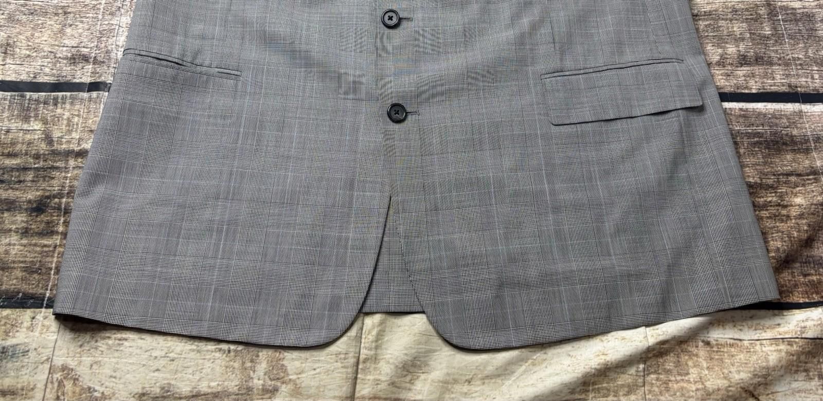 Brooks Brothers Brooks Brothers Blazer Jacket Mens 46 Brookscool Check Wool Size 46R - 5 Thumbnail
