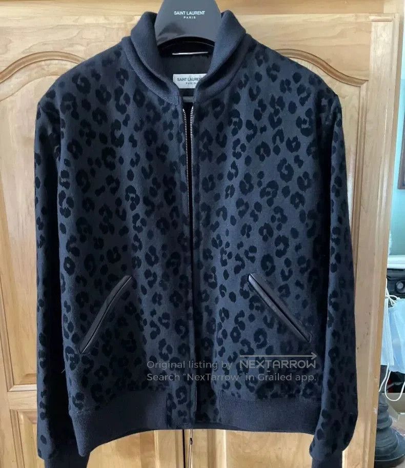 Saint Laurent Paris Saint Laurent Paris Leopard print suit jacket. Size US L / EU 52-54 / 3 - 1 Thumbnail