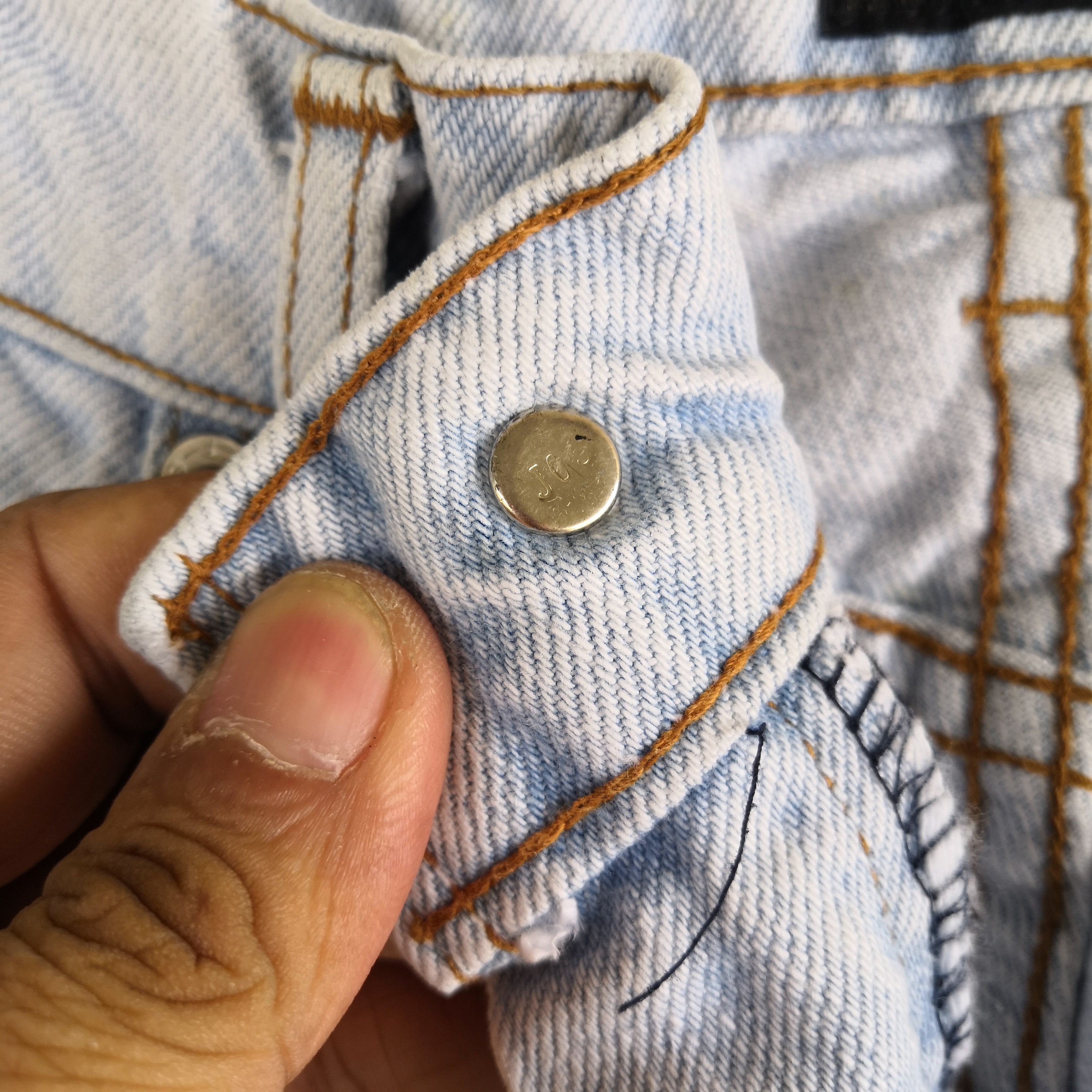 Levi's Vintage Levis Sun Faded Jeans Levi's Light Wash Denim Pants Size 26" / US 2 / IT 38 - 7 Thumbnail