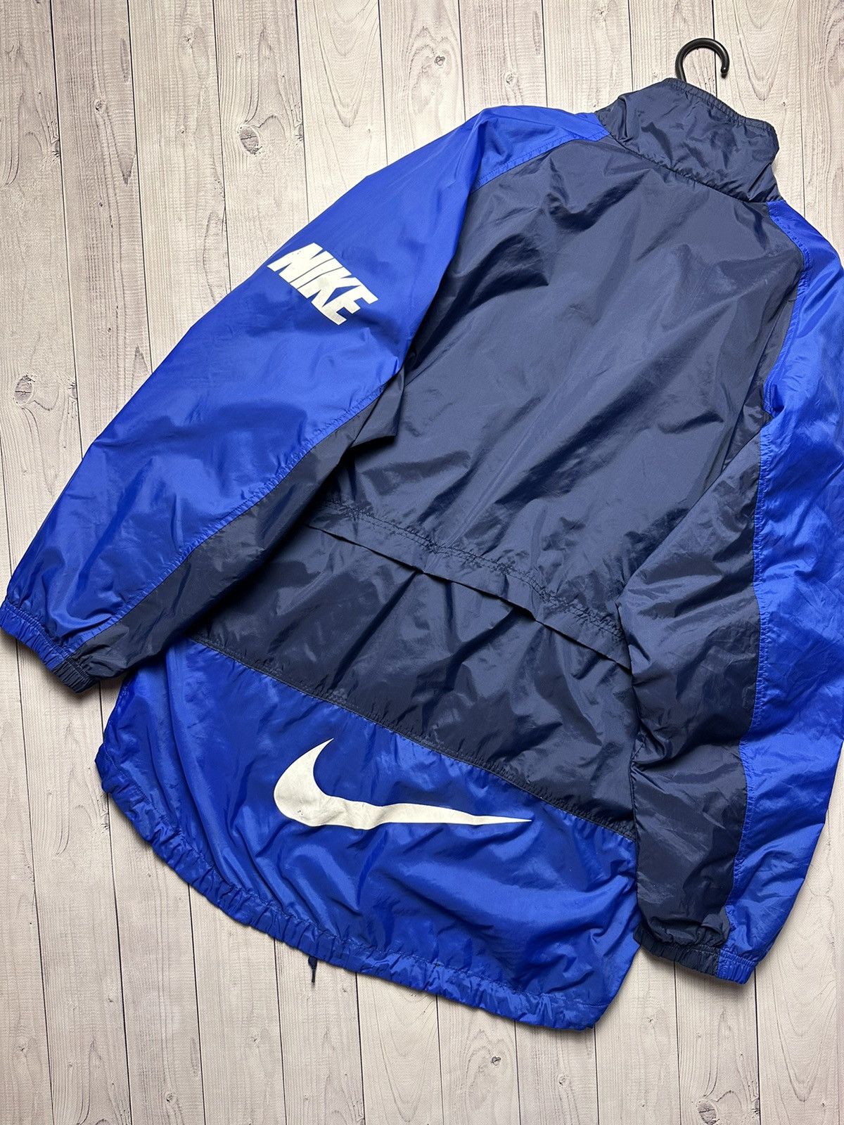 Nike × Vintage Vintage Nike Inter Milan soccer jacket logo swoosh size XL Size US XL / EU 56 / 4 - 2 Thumbnail