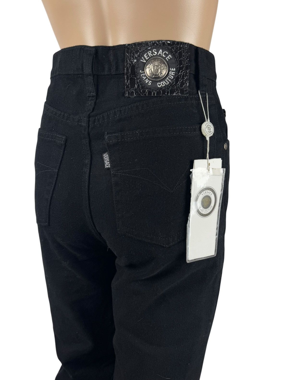 Versace Jeans Couture × Vintage Versace Jeans Couture Vintage Deadstock Jeans size 27 Size 27" / US 4 / IT 40 - 2 Thumbnail